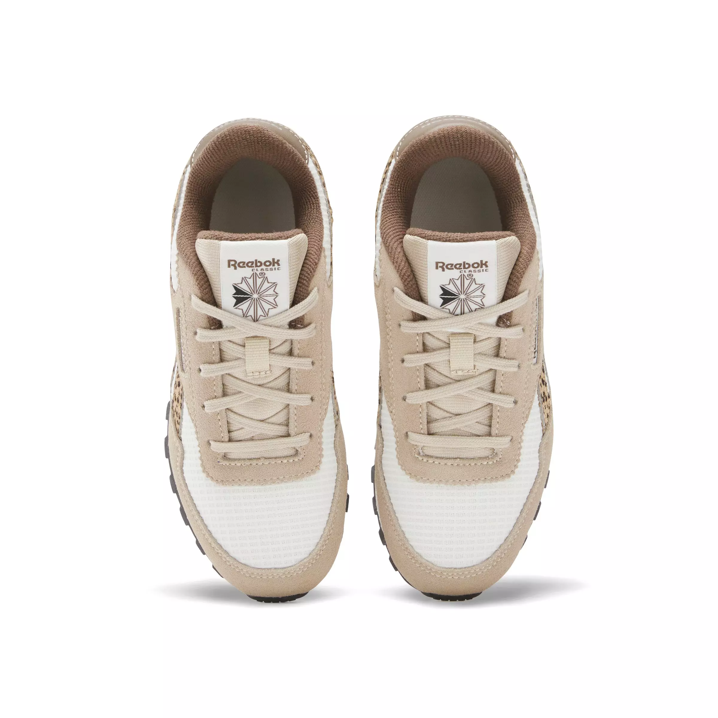 Reebok Classic AZ "Beige/White" Preschool Girls' Shoe - BEIGE/WHITE