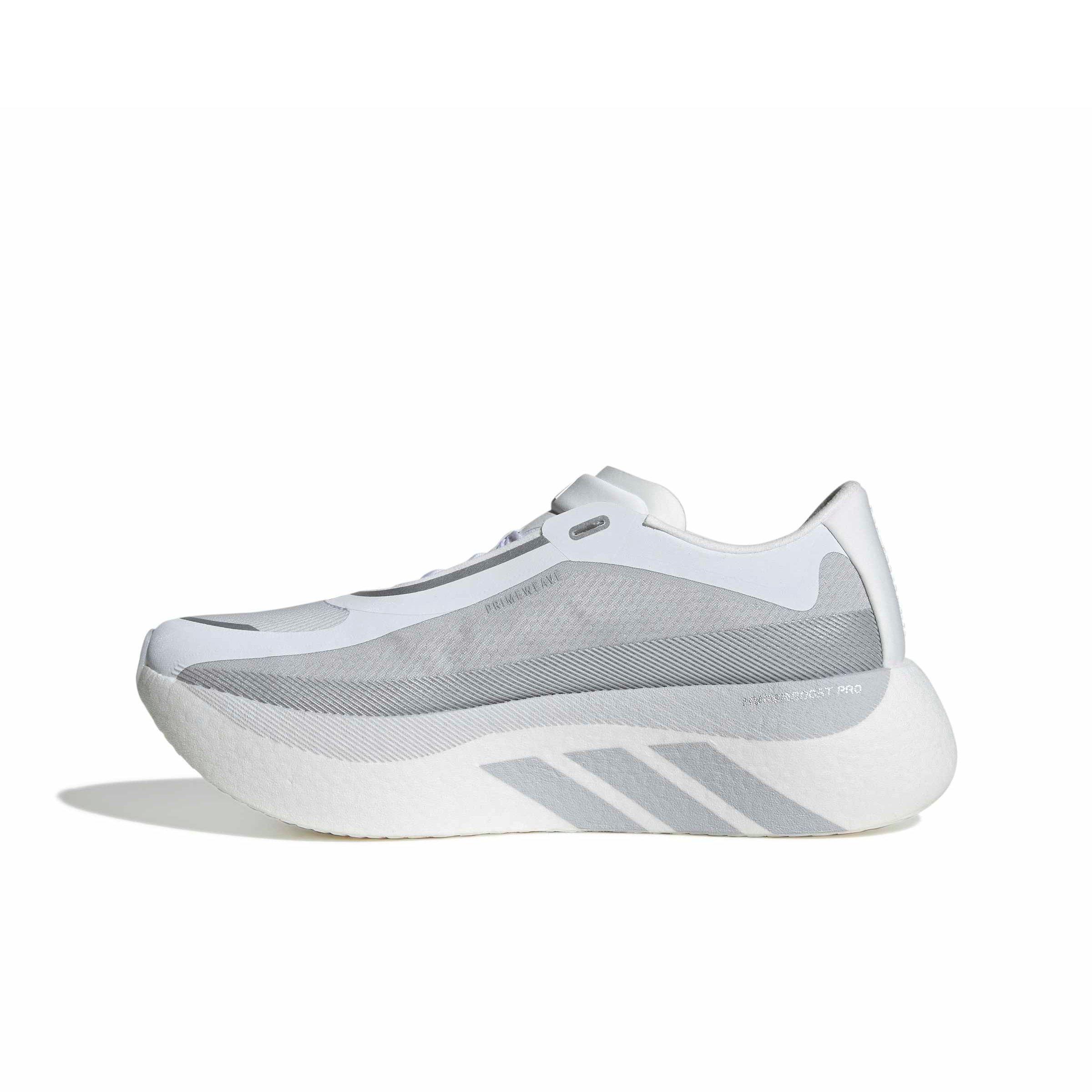 adidas Hyperboost Edge "White/Solid Grey" Men's Running Shoe - WHITE/GREY/SILVER Thumbnail View 2