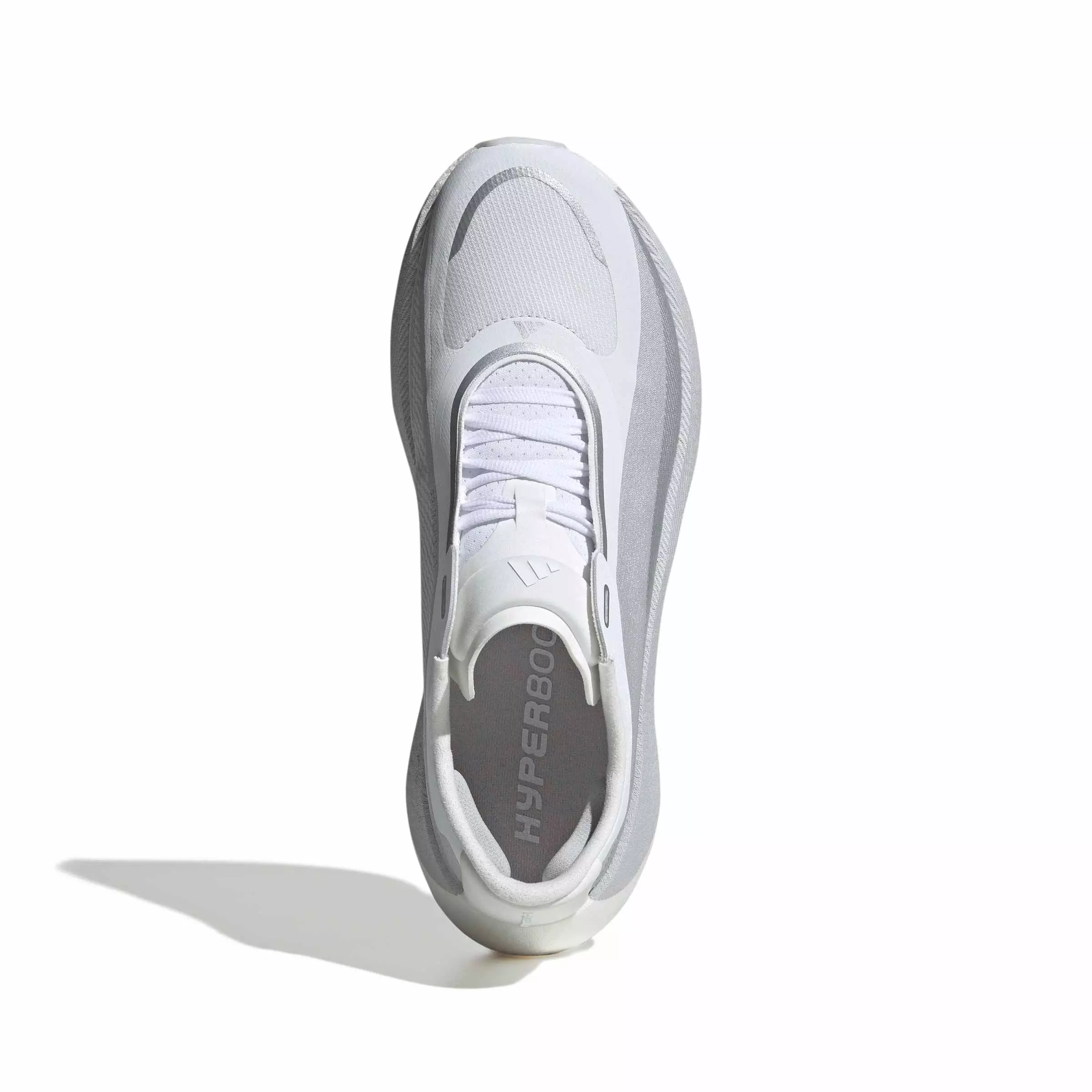 adidas Hyperboost Edge "White/Solid Grey" Men's Running Shoe - WHITE/GREY/SILVER