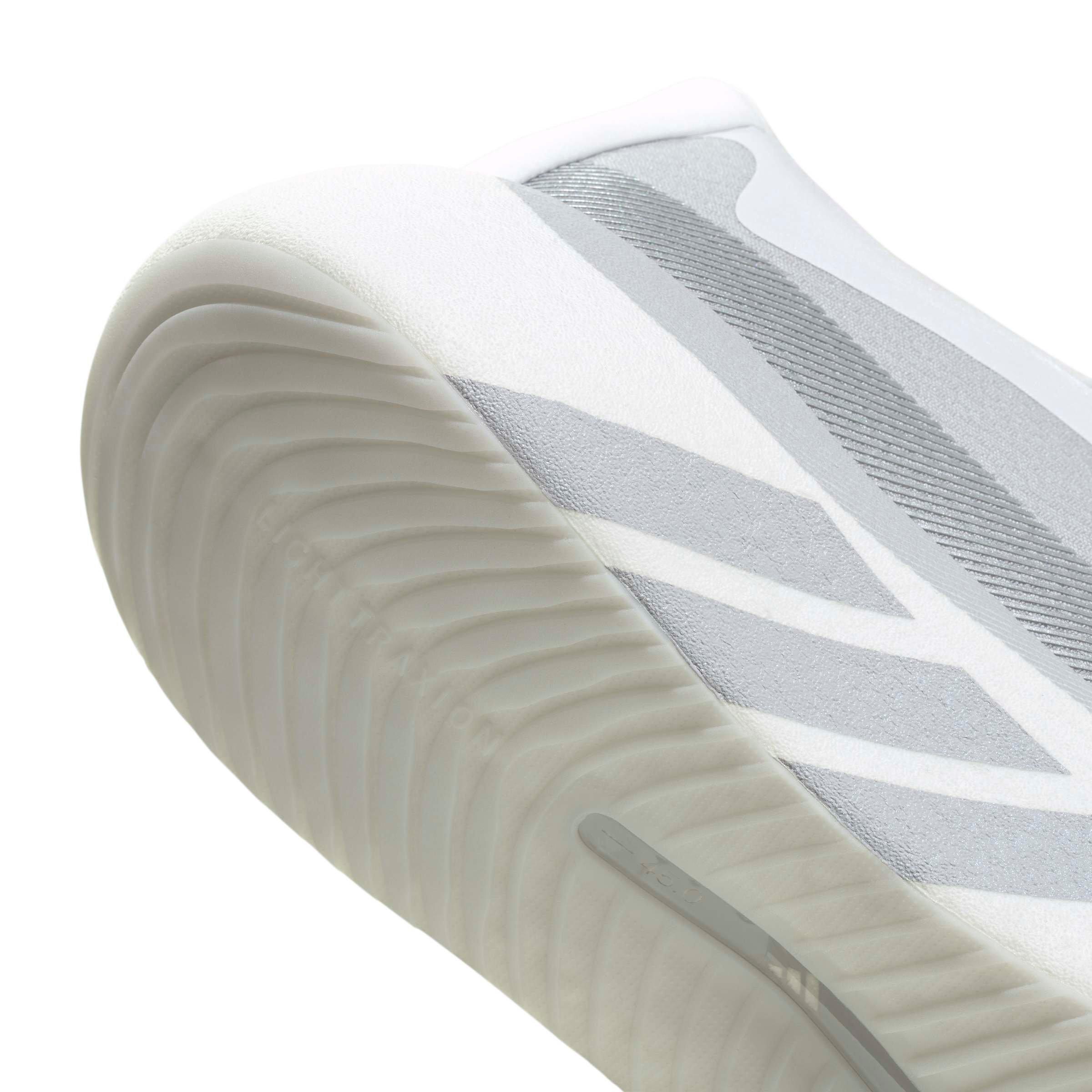 adidas Hyperboost Edge "White/Solid Grey" Men's Running Shoe - WHITE/GREY/SILVER Thumbnail View 8