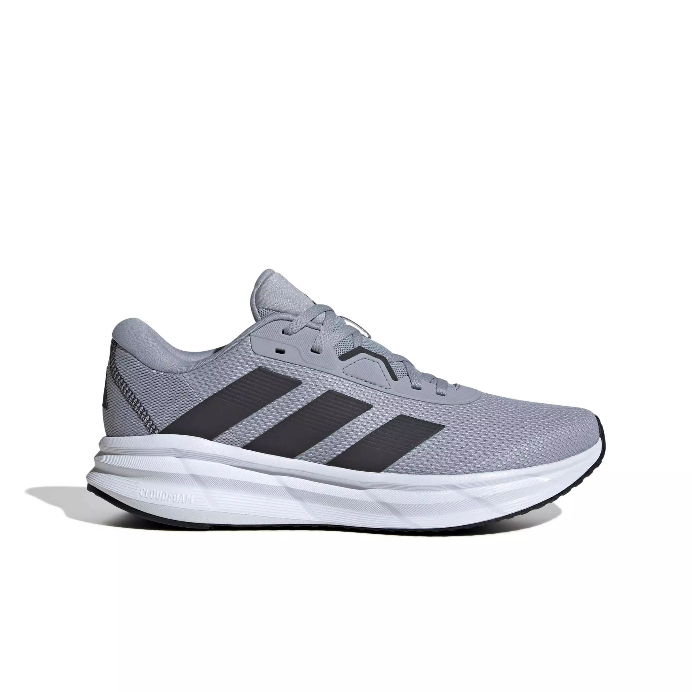 adidas Galaxy 7 "Halo Silver/Carbon/Core Black" Men's Running Shoe - SILVER/CARBON/BLACK