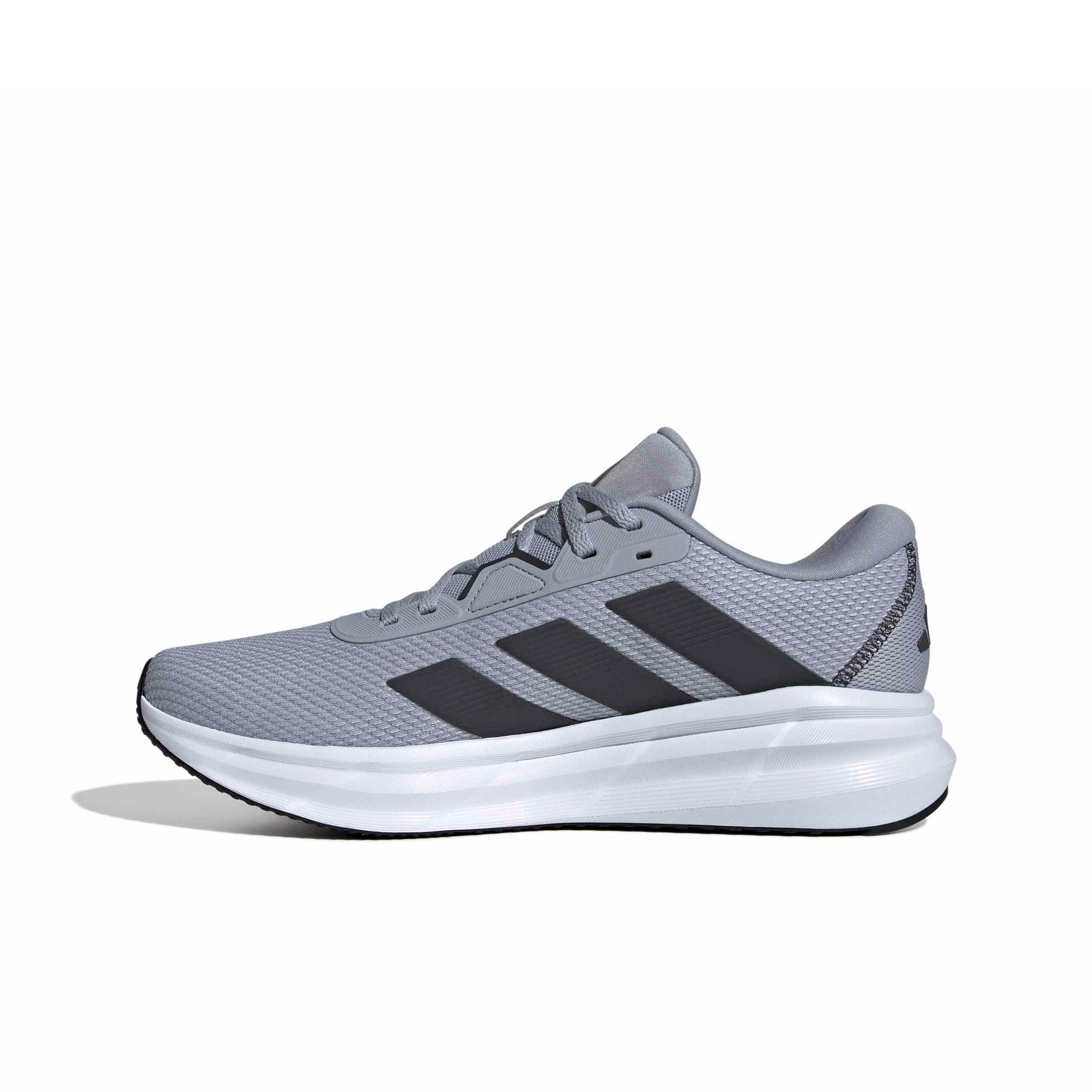 adidas Galaxy 7 "Halo Silver/Carbon/Core Black" Men's Running Shoe - SILVER/CARBON/BLACK Thumbnail View 2