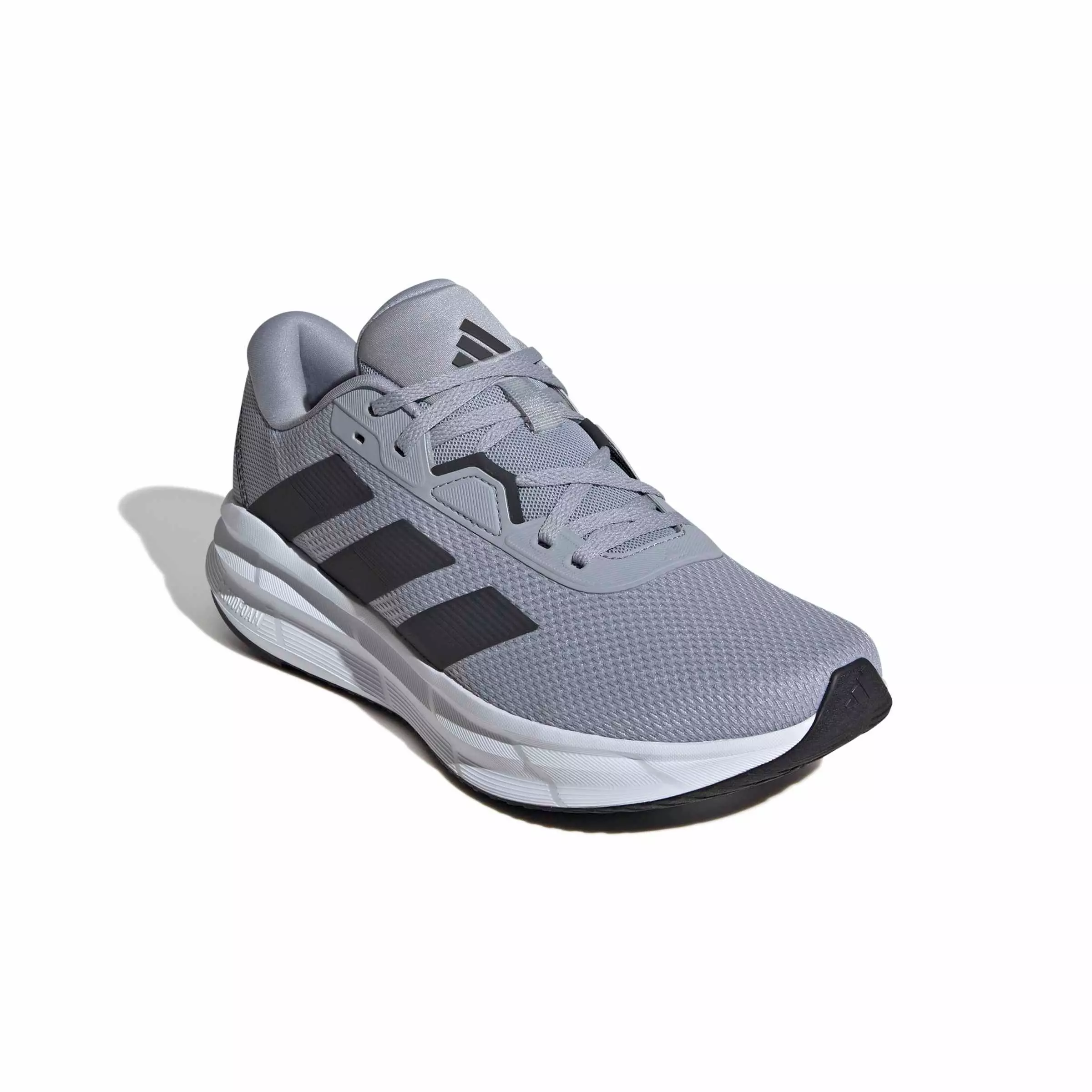 adidas Galaxy 7 "Halo Silver/Carbon/Core Black" Men's Running Shoe - SILVER/CARBON/BLACK