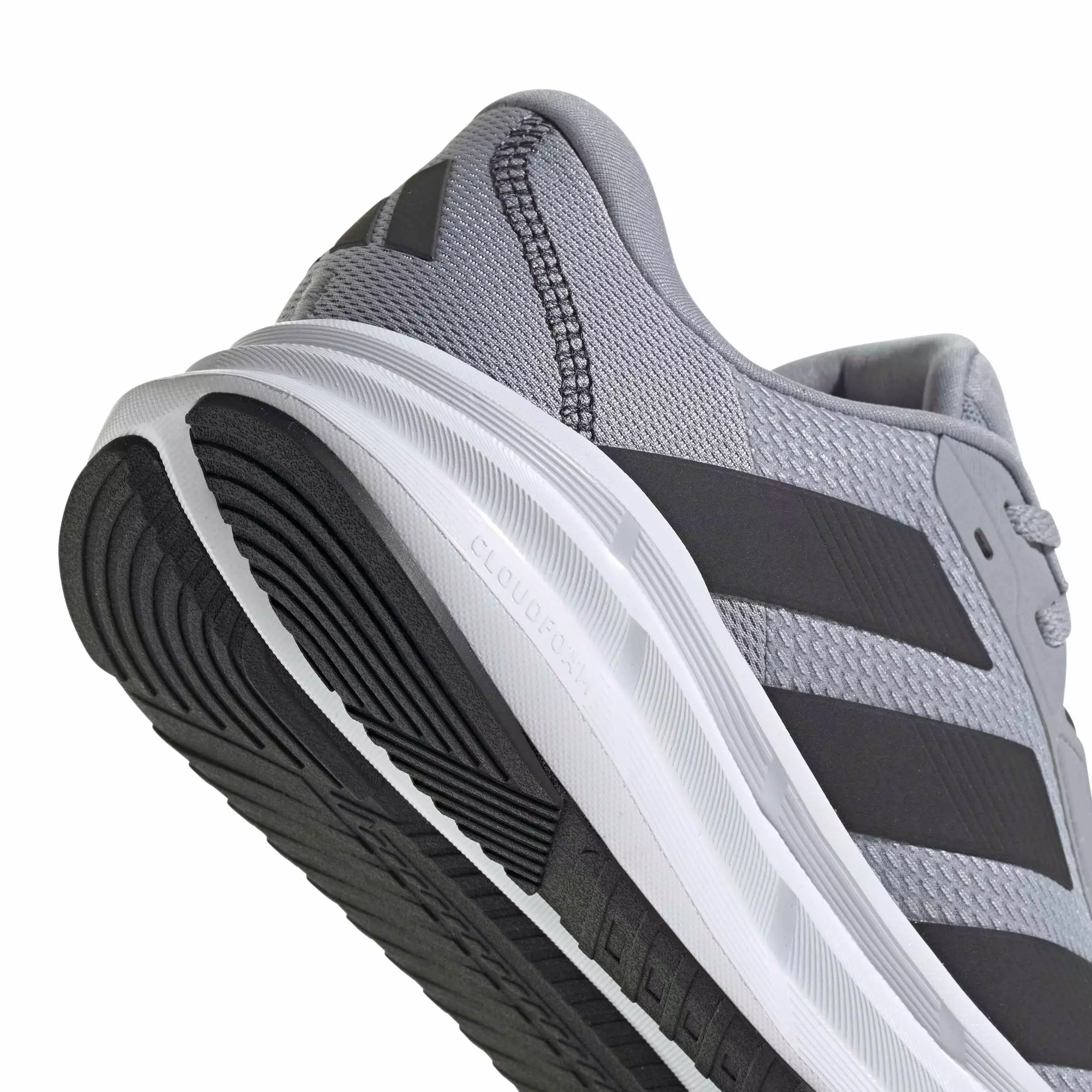 adidas Galaxy 7 "Halo Silver/Carbon/Core Black" Men's Running Shoe - SILVER/CARBON/BLACK