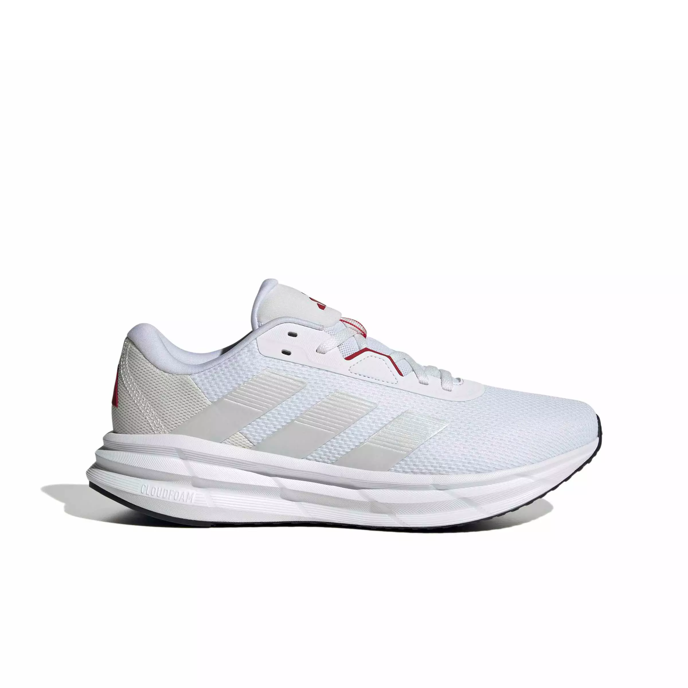 adidas Galaxy 7 "Ftwr White/Grey One/Power Red" Men's Running Shoe - WHITE/GREY/RED