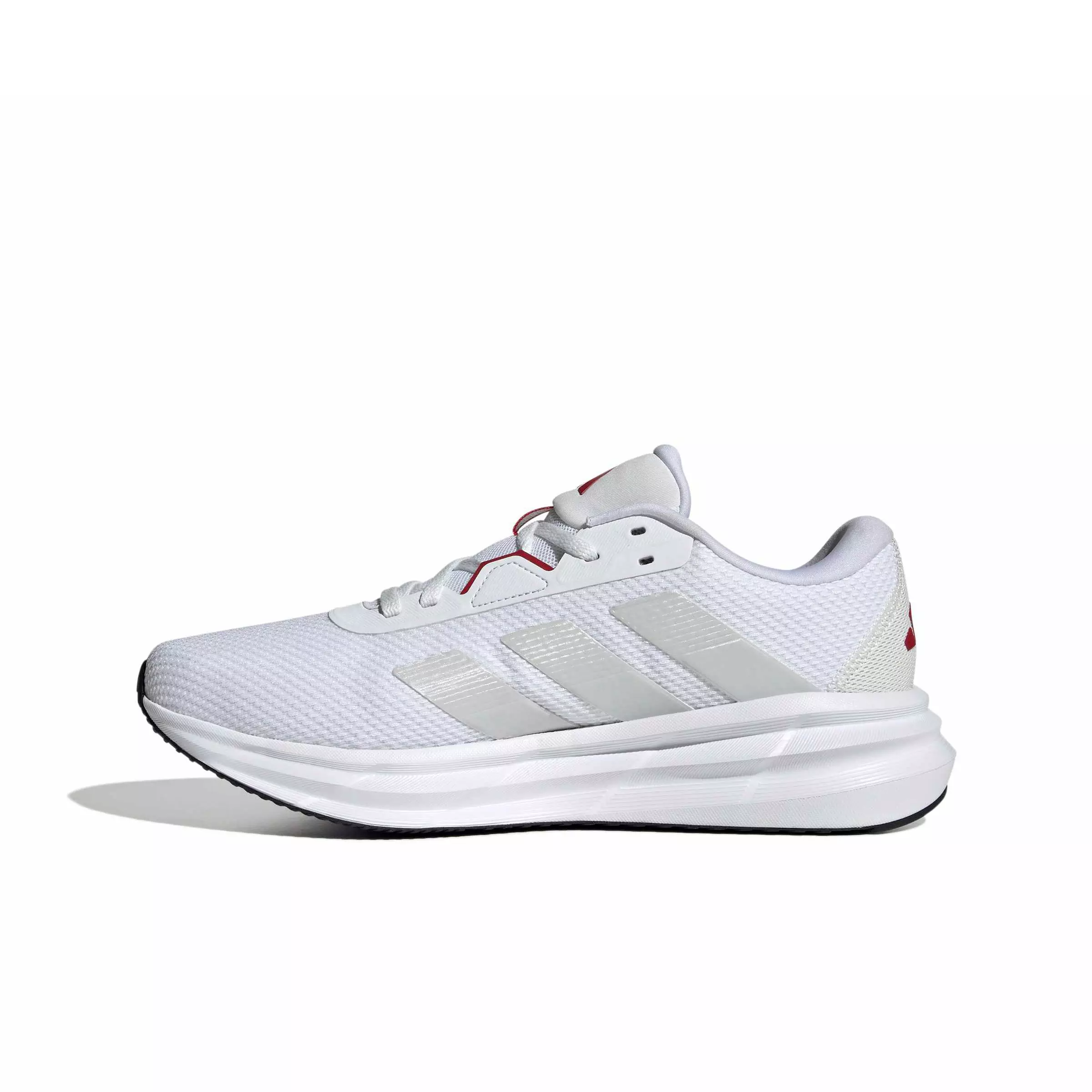 adidas Galaxy 7 "Ftwr White/Grey One/Power Red" Men's Running Shoe - WHITE/GREY/RED