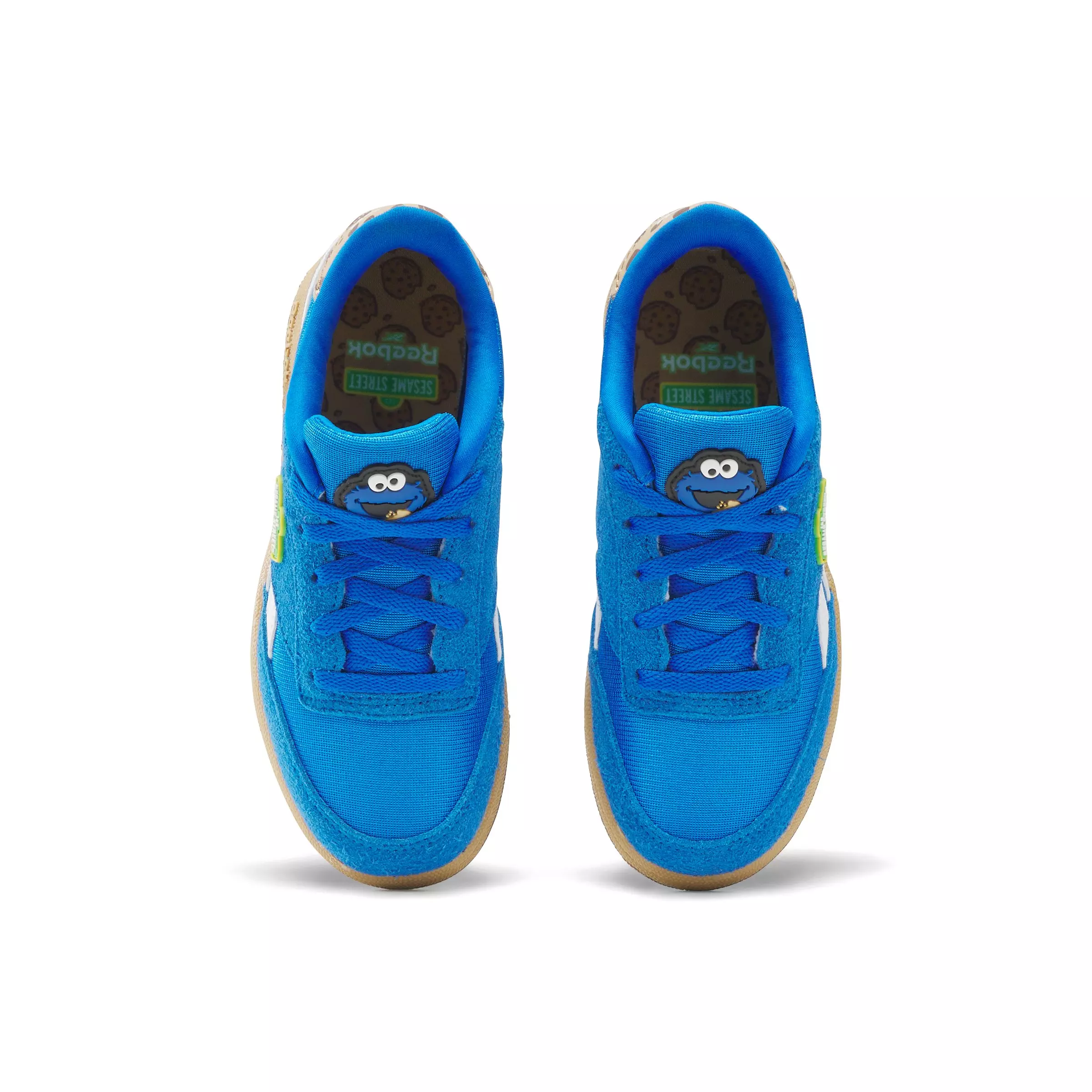 Reebok x Sesame Street Club C Revenge "Blue/White/Blue" Preschool Boys' Shoe - BLUE/WHITE/BLUE