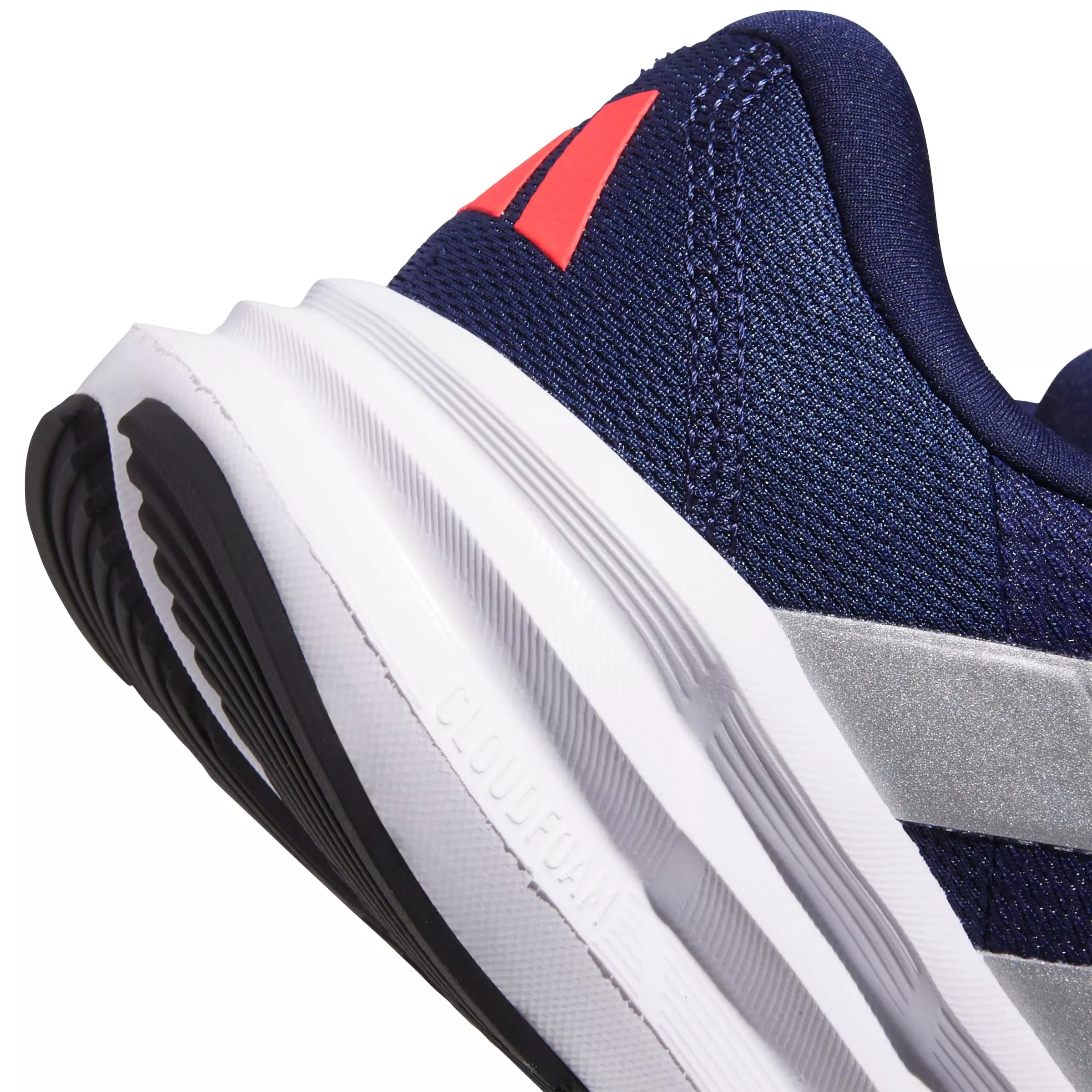 adidas Galaxy 7 "Dark Blue/Silver Metallic/Lucid Red" Men's Running Shoe - DK BLUE/SILVER/RED