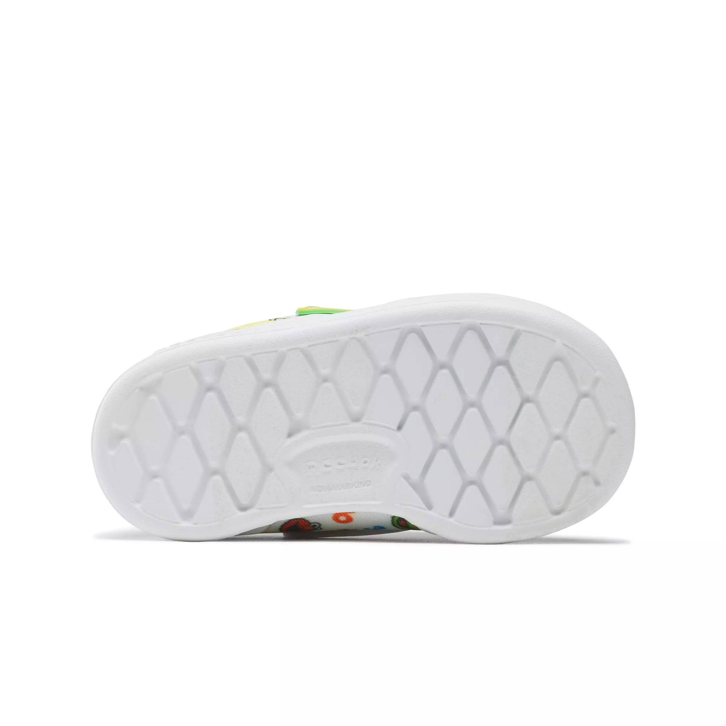 Reebok x Sesame Street Club C Revenge "White/Green/Yellow" Infant Boys' Shoe - WHITE/GREEN/YELLOW