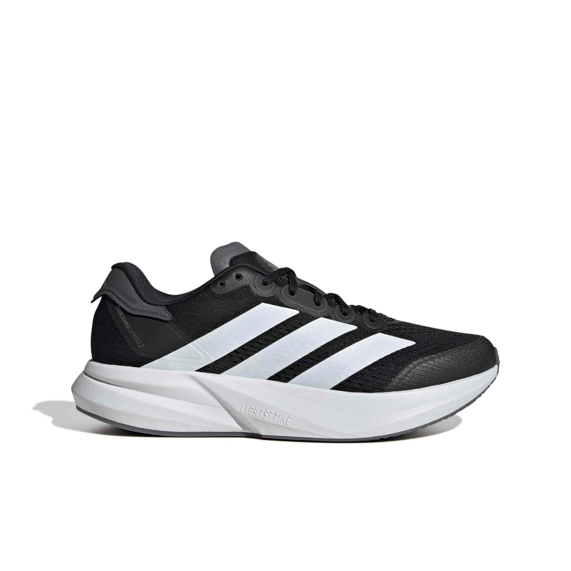 adidas Duramo Speed 2 "Core Black/Ftwr White/Grey Five" Men's Running Shoe - BLACK/WHITE/GREY Thumbnail View 1