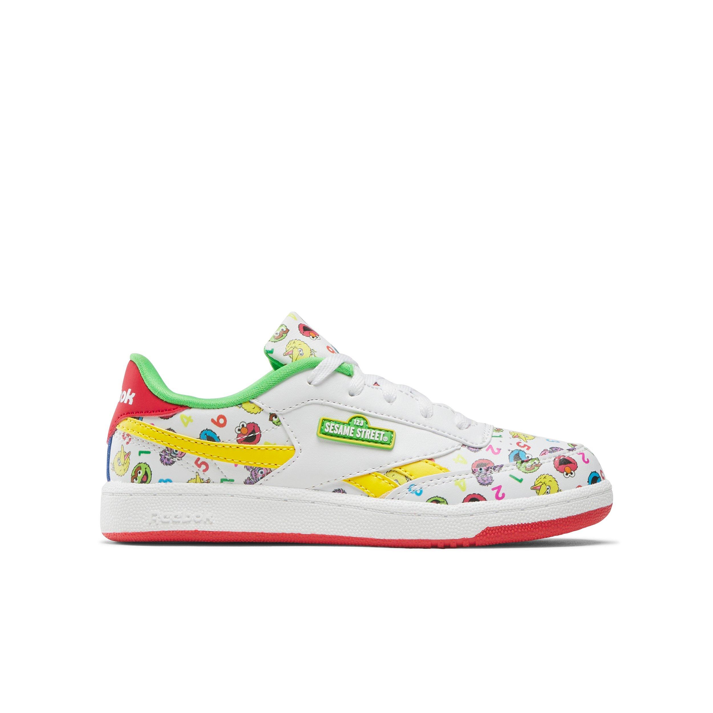 Reebok Sesame Street Club C Preschool Shoe | Hibbett