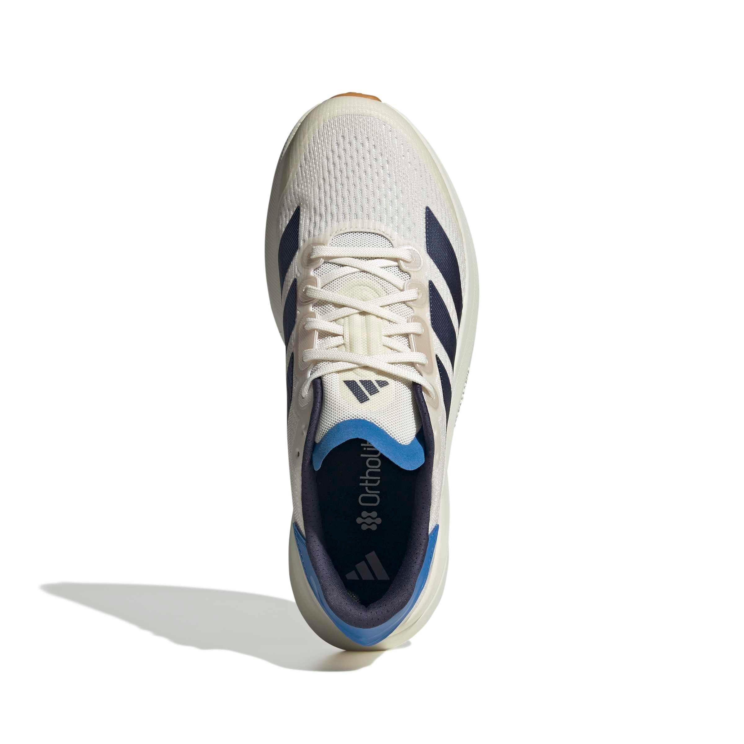 adidas Duramo Speed 2 "Chalk White/Shadow Navy/Ray Blue" Men's Running Shoe - CHALK/NAVY/BLUE Thumbnail View 5