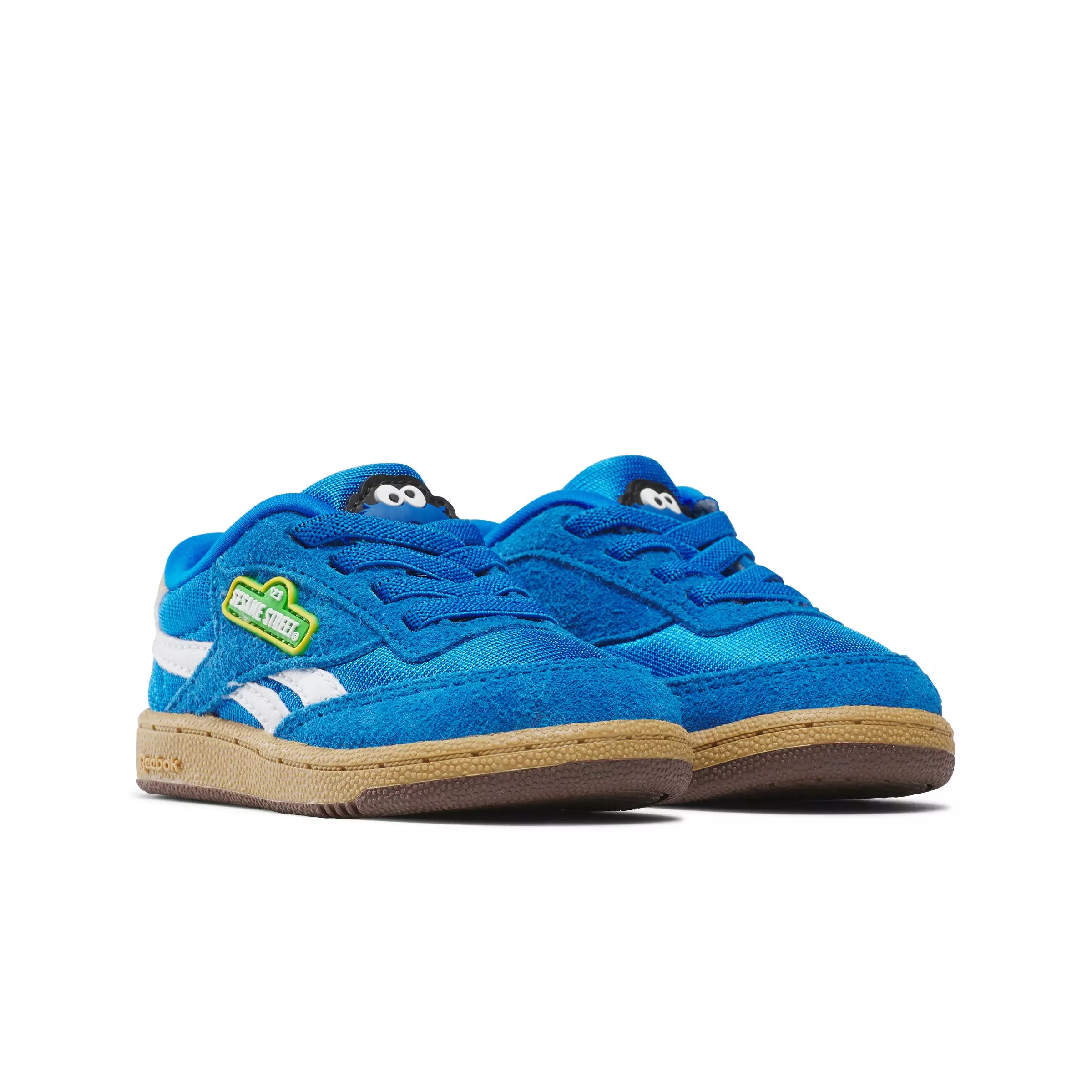 Reebok x Sesame Street Club C Revenge "Blue/White/Blue" Infant Boys' Shoe - BLUE/WHITE/BLUE