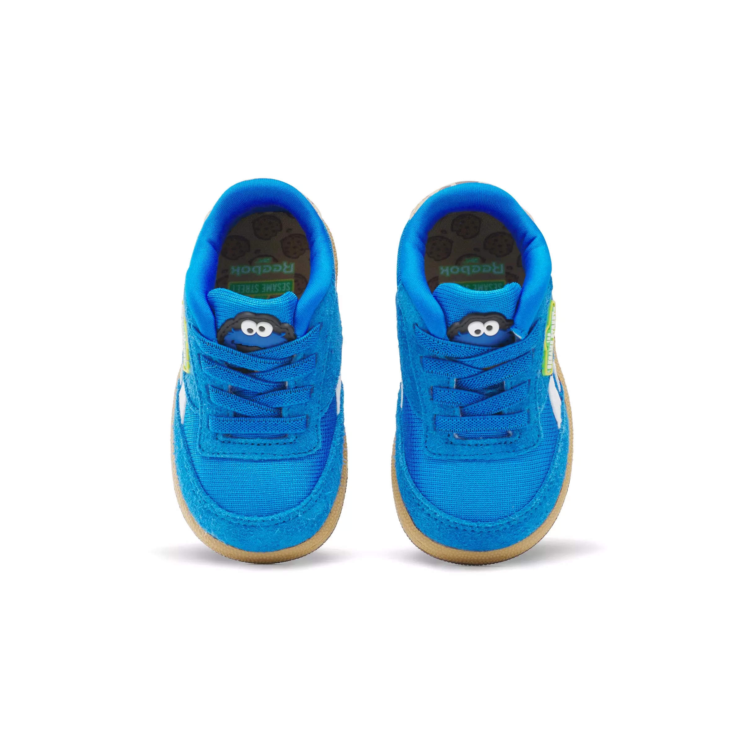Reebok x Sesame Street Club C Revenge "Blue/White/Blue" Infant Boys' Shoe - BLUE/WHITE/BLUE