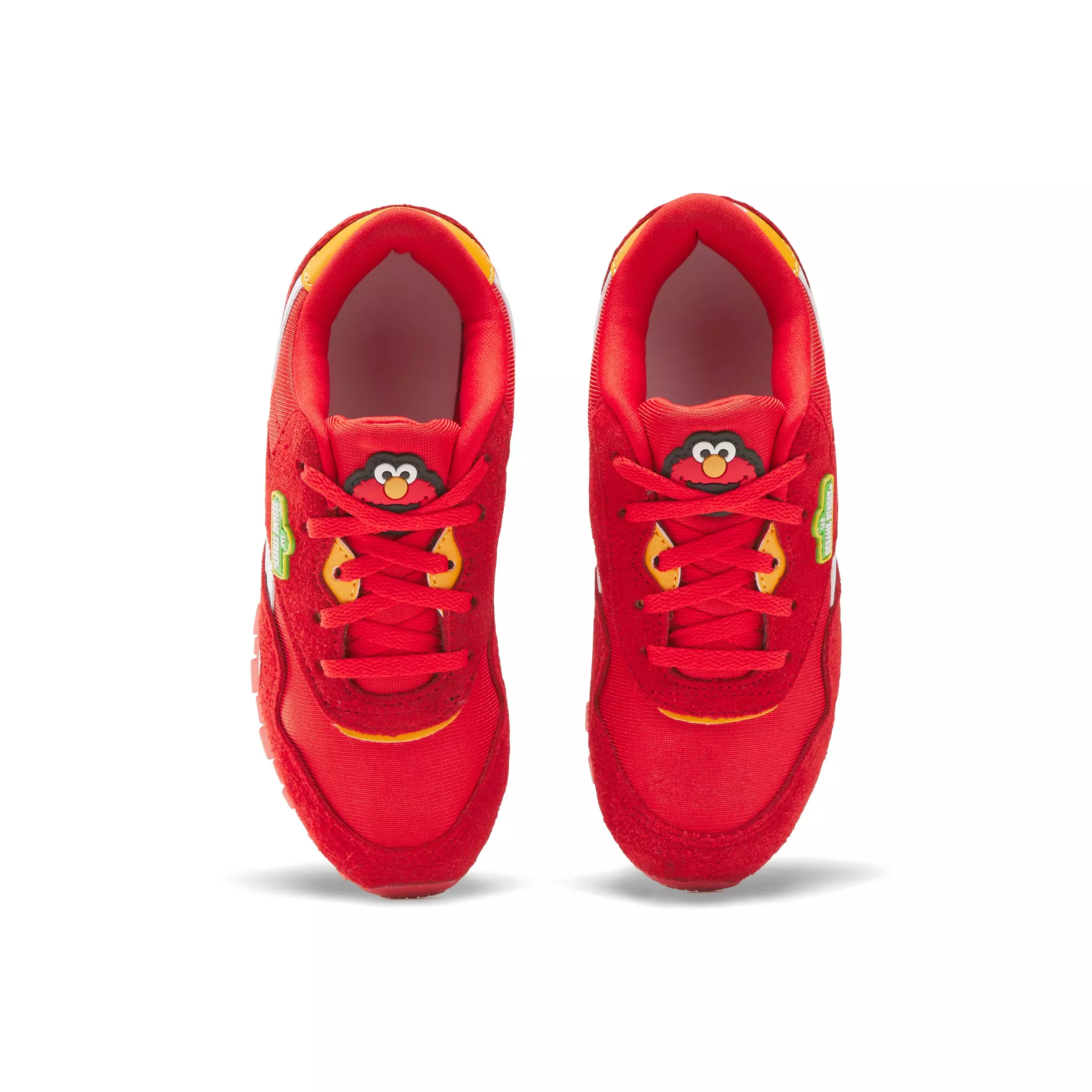 Reebok x Sesame Street CL Nylon "Red/White/Orange" Preschool Boys' Shoe - RED/WHITE/ORANGE
