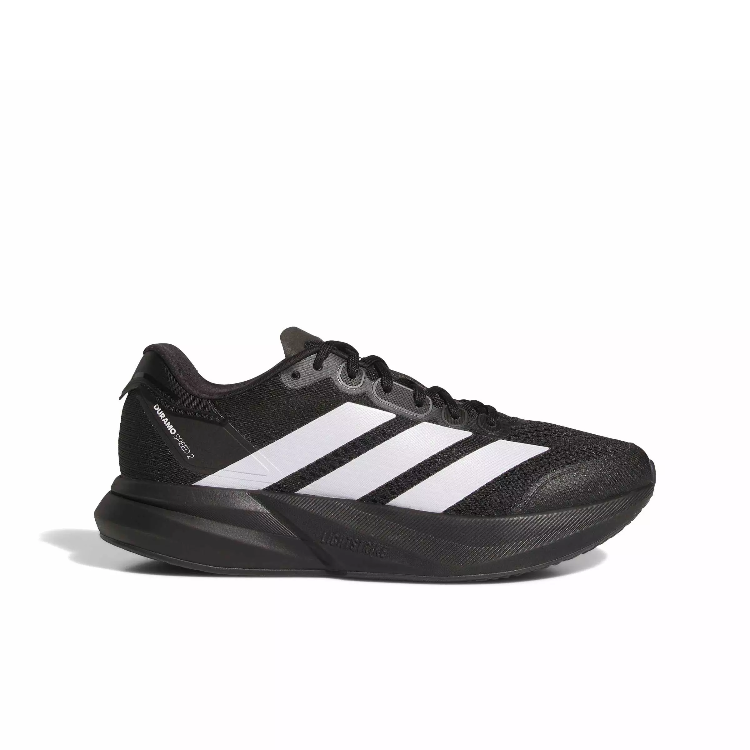 adidas Duramo Speed 2 "Core Black/Ftwr White/Carbon" Men's Running Shoe - BLACK/WHITE/CARBON