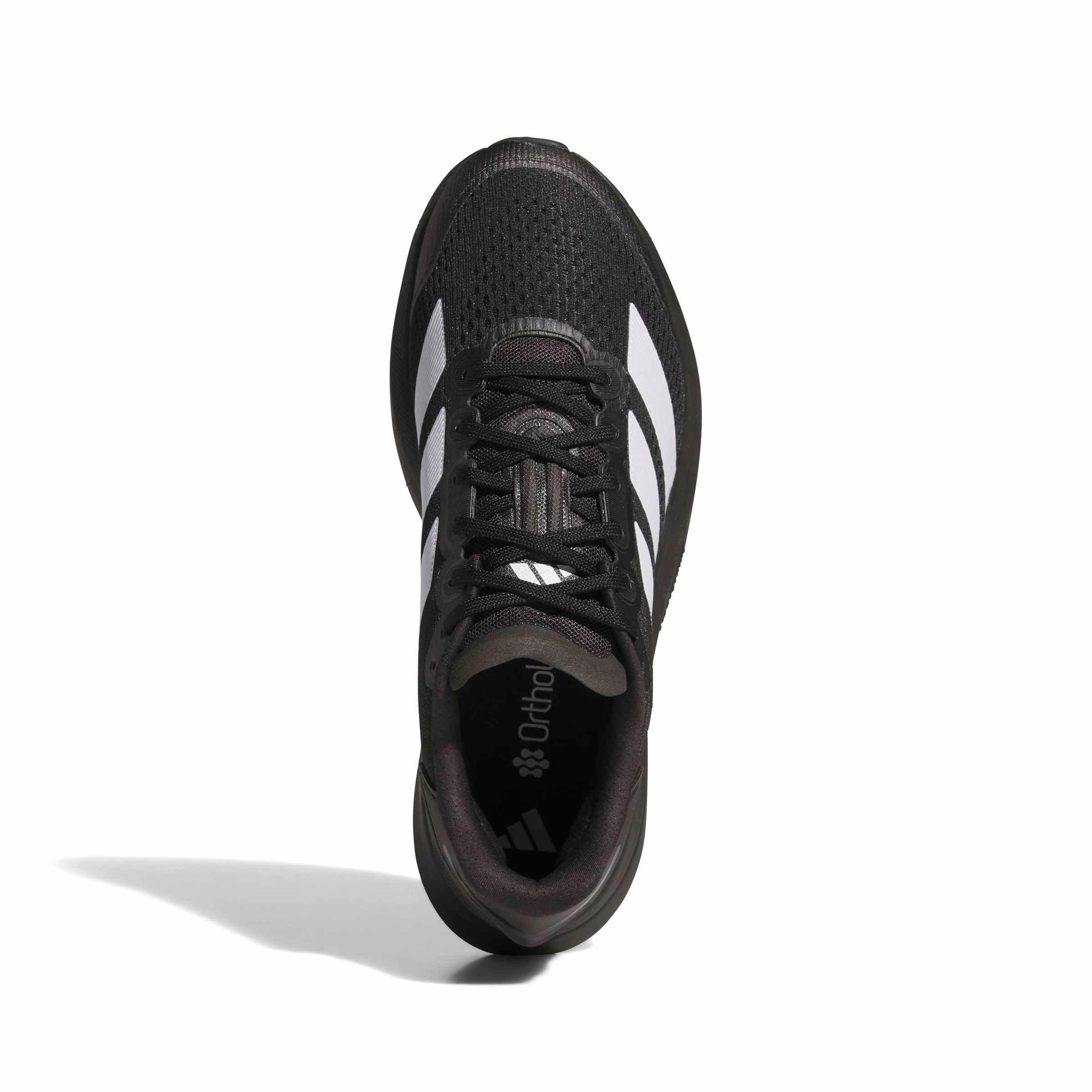 adidas Duramo Speed 2 "Core Black/Ftwr White/Carbon" Men's Running Shoe - BLACK/WHITE/CARBON Thumbnail View 5