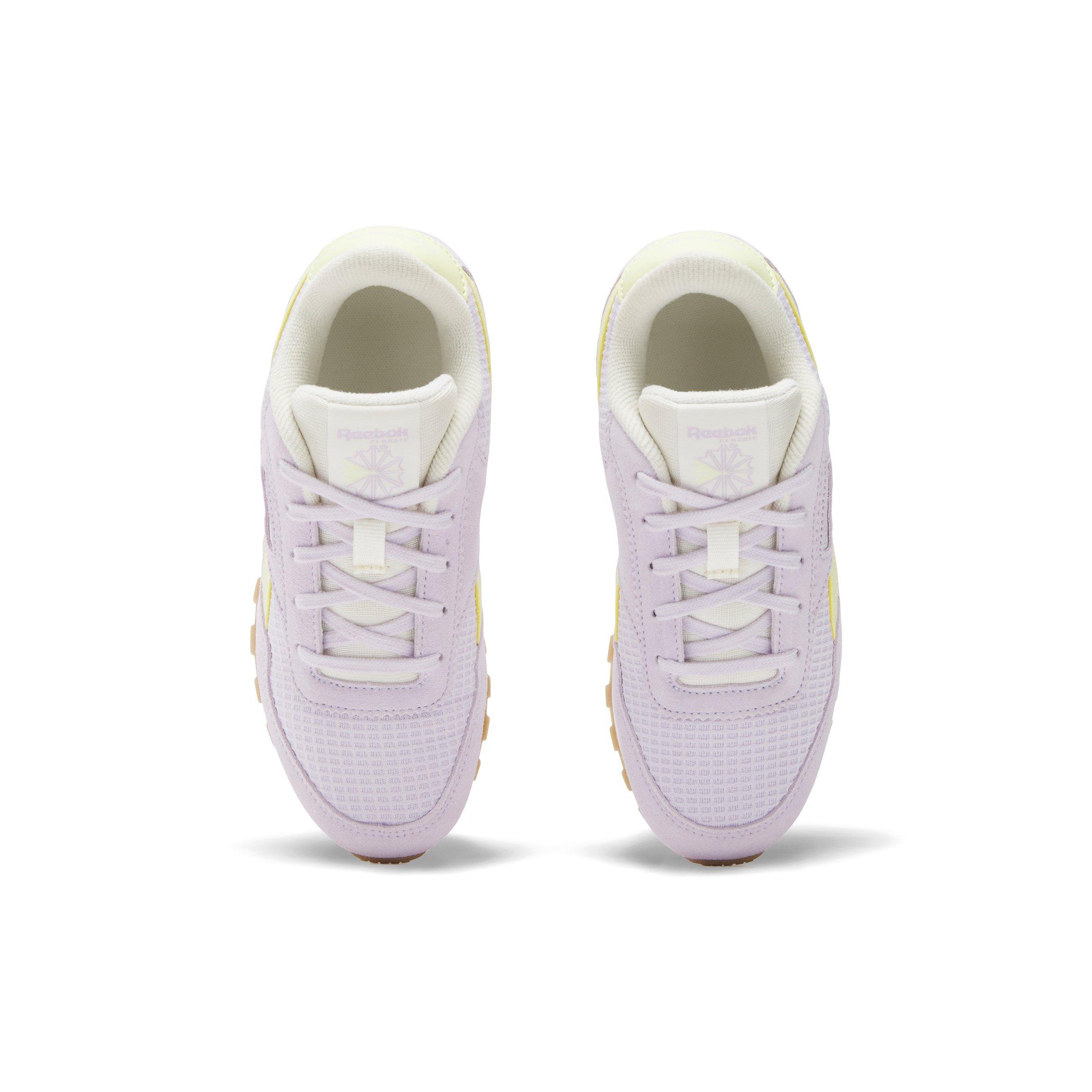 Reebok Classic AZ Preschool Girls' "Purple/Yellow/Gum" Shoe