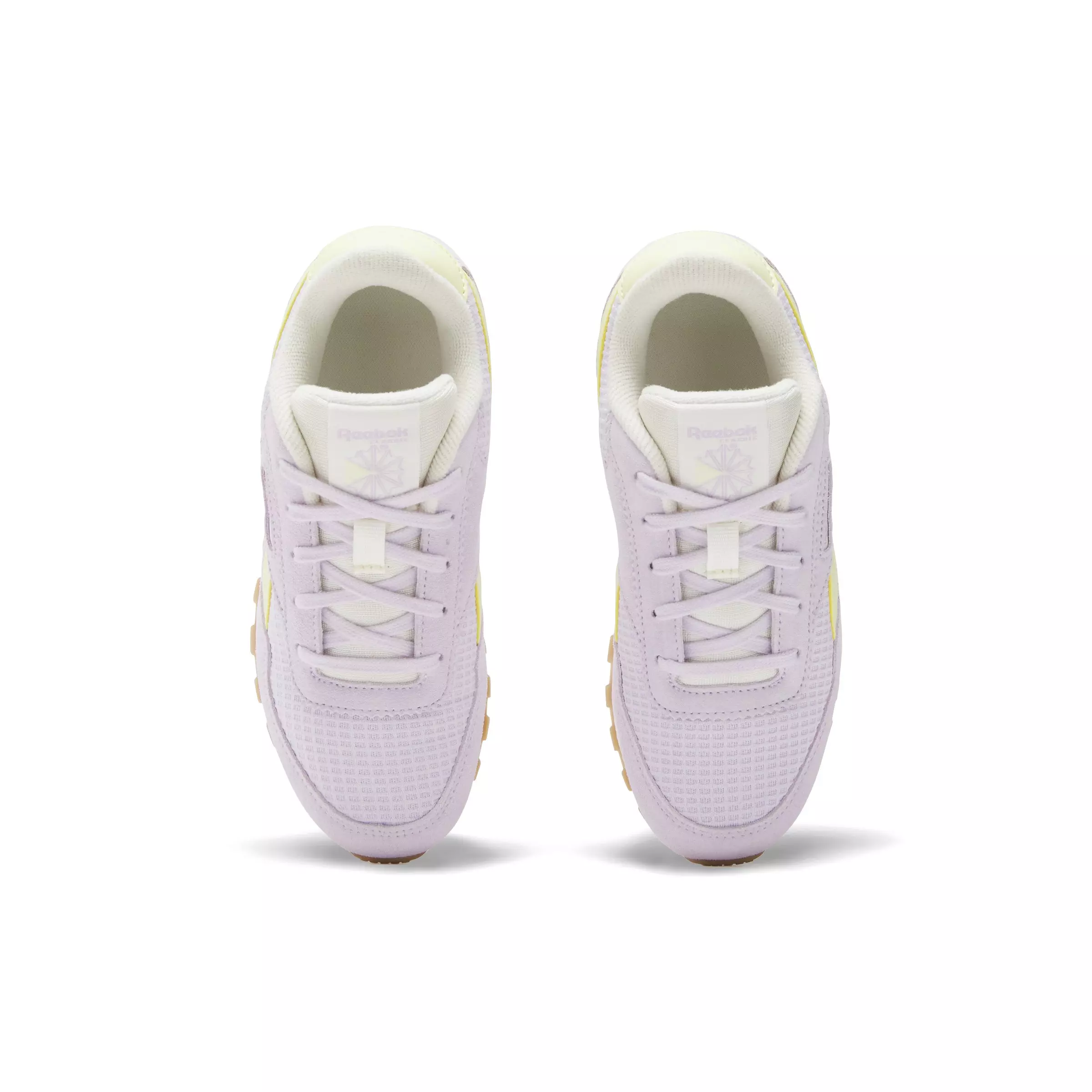 Reebok Classic AZ "Purple/Yellow/Gum" Preschool Girls' Shoe - PURPLE/YELLOW/GUM