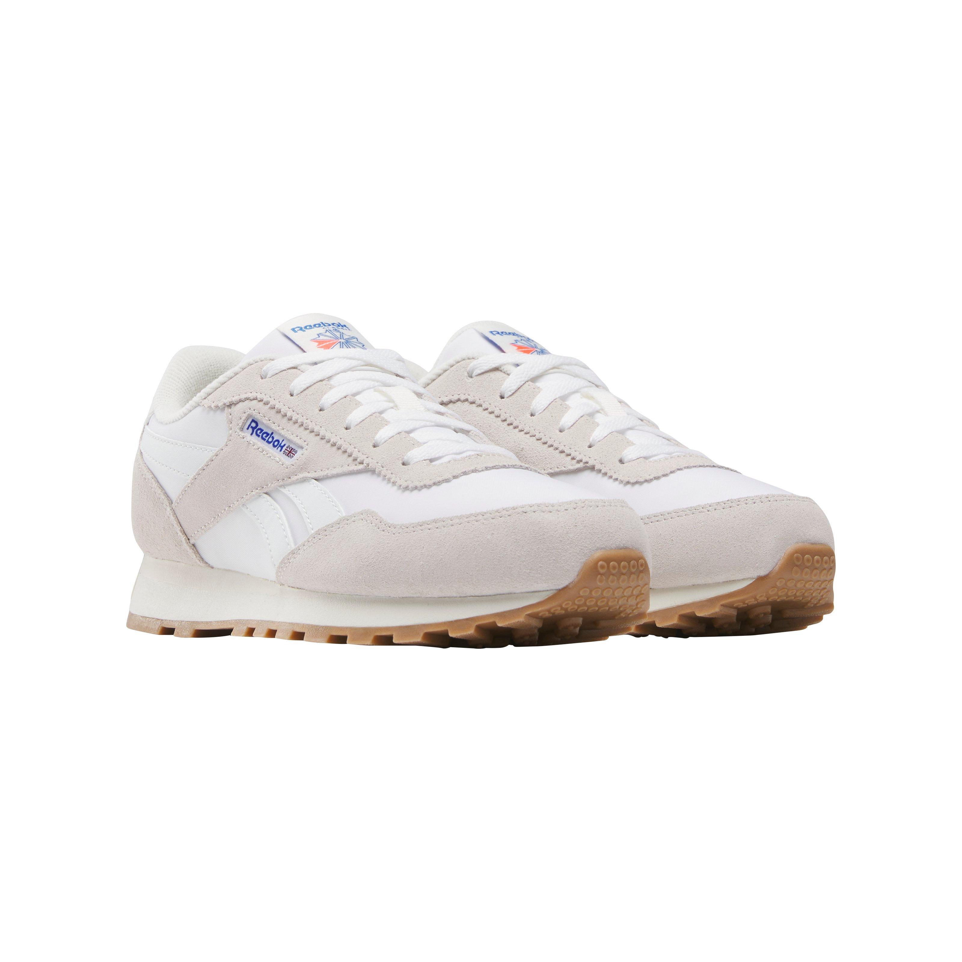Reebok Classic AZ "Lt Beige/White" Preschool Girls' Shoe - BEIGE/WHITE Thumbnail View 2