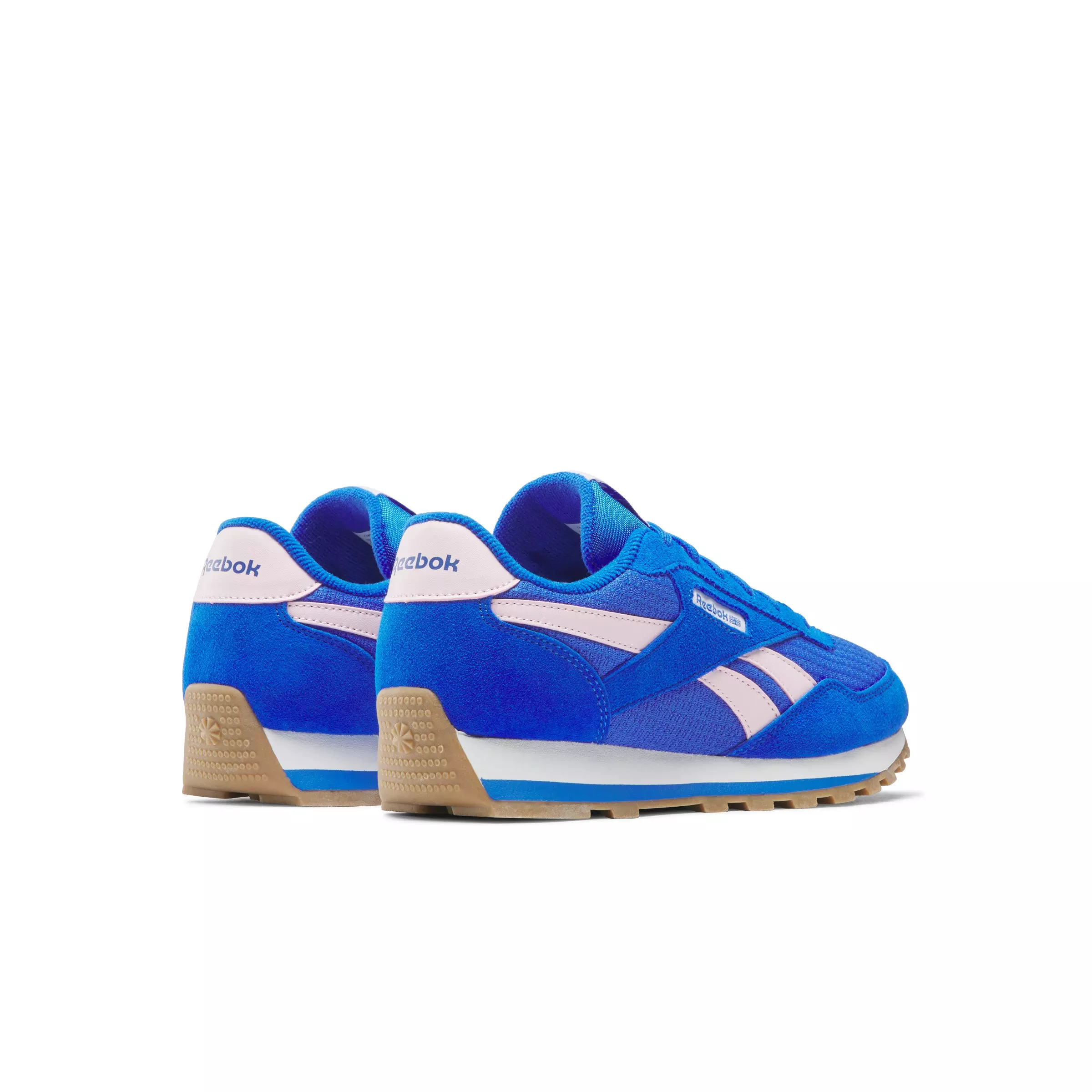 Reebok Classic AZ "Blue/Light Pink" Grade School Girls' Shoe - BLUE/LT PINK