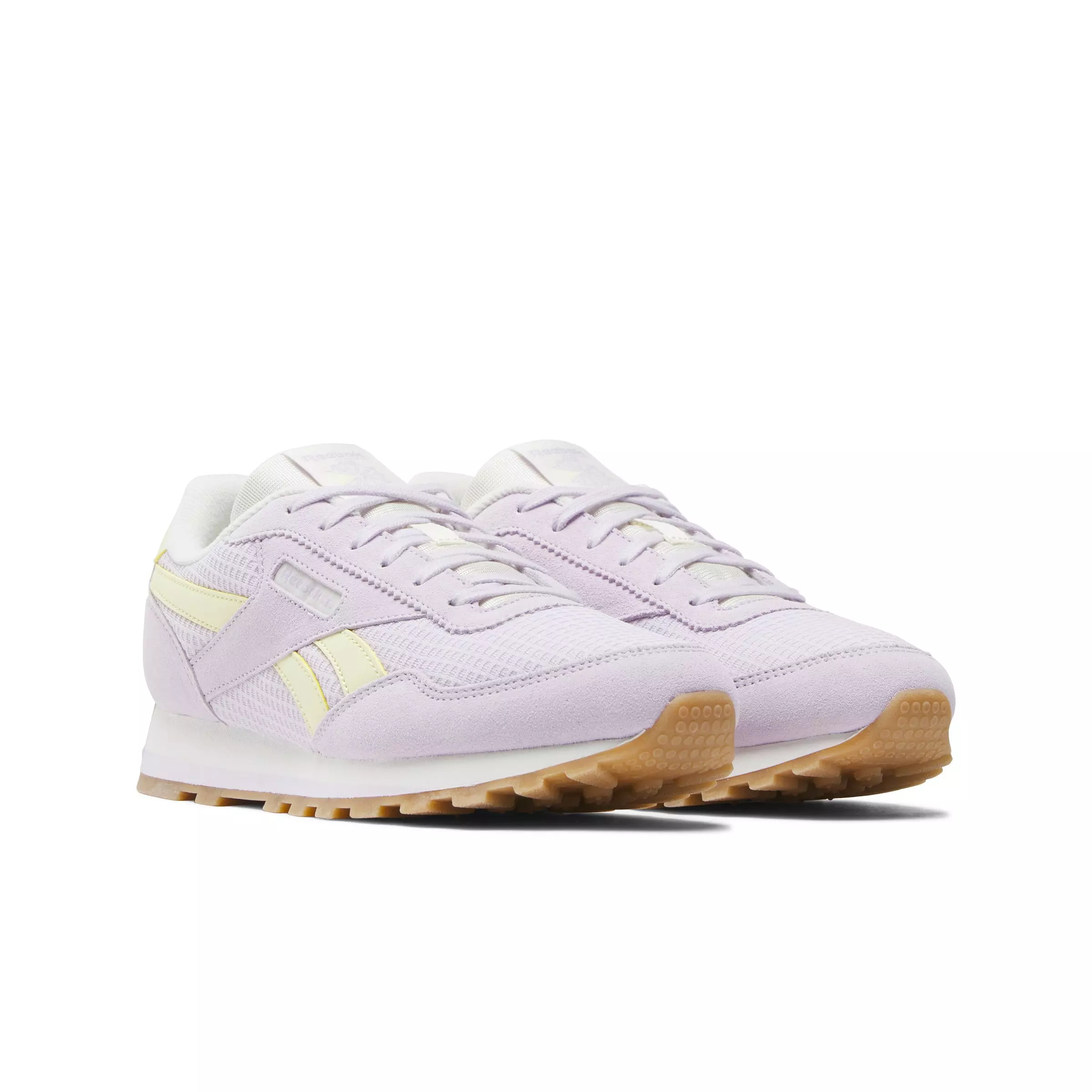Reebok Classic AZ "Light Purple/Yellow" Grade School Girls' Shoe - LT PURPLE/YELLOW