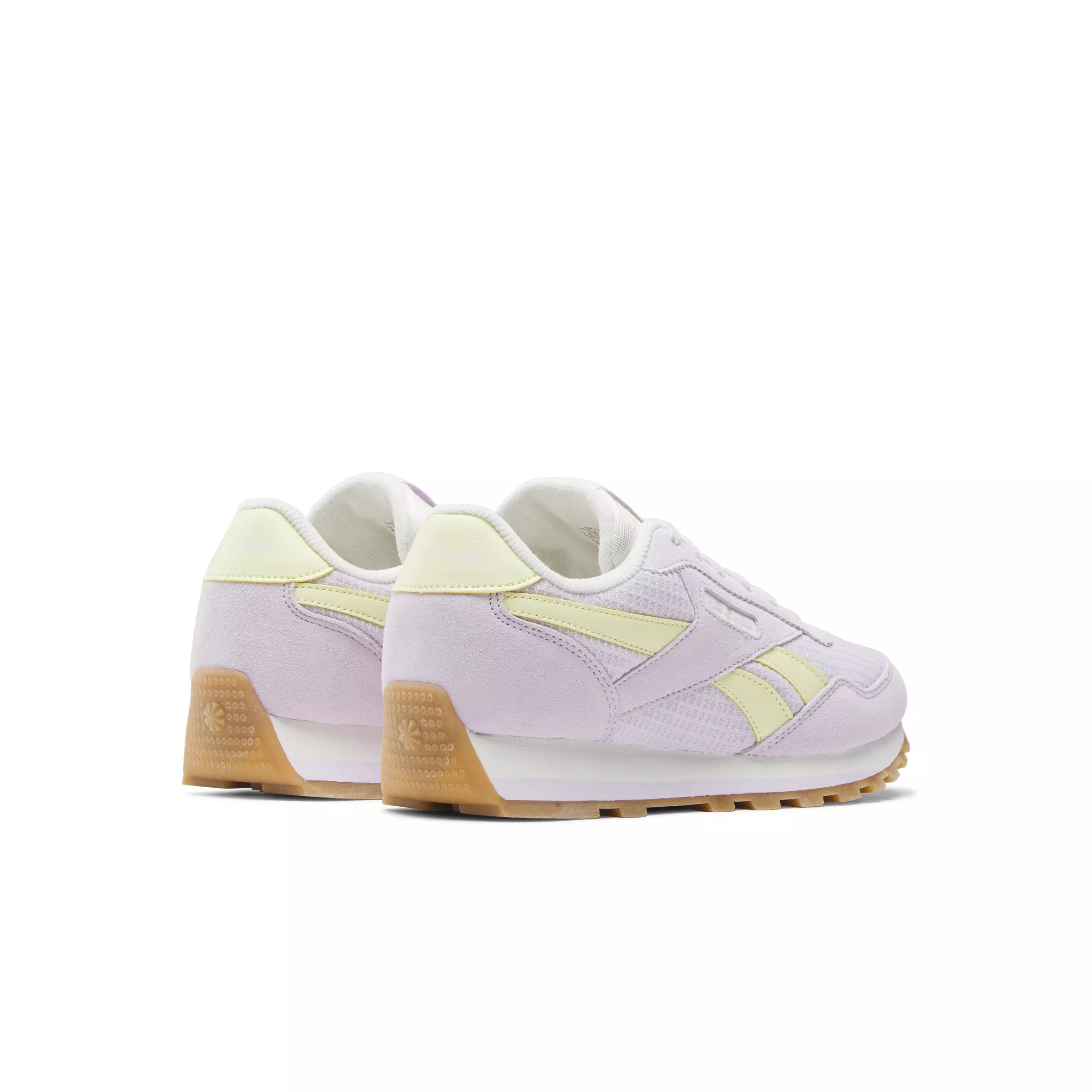 Reebok Classic AZ "Light Purple/Yellow" Grade School Girls' Shoe - LT PURPLE/YELLOW