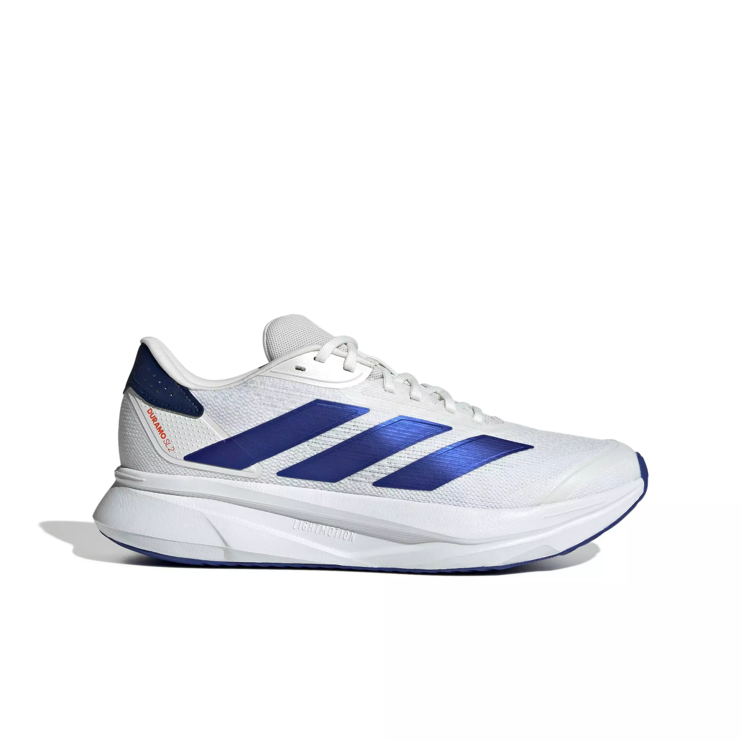 adidas Duramo SL 2 "Ftwr White/Lucid Blue/Dark Blue" Men's Running Shoe - WHITE/BLUE/DK BLUE