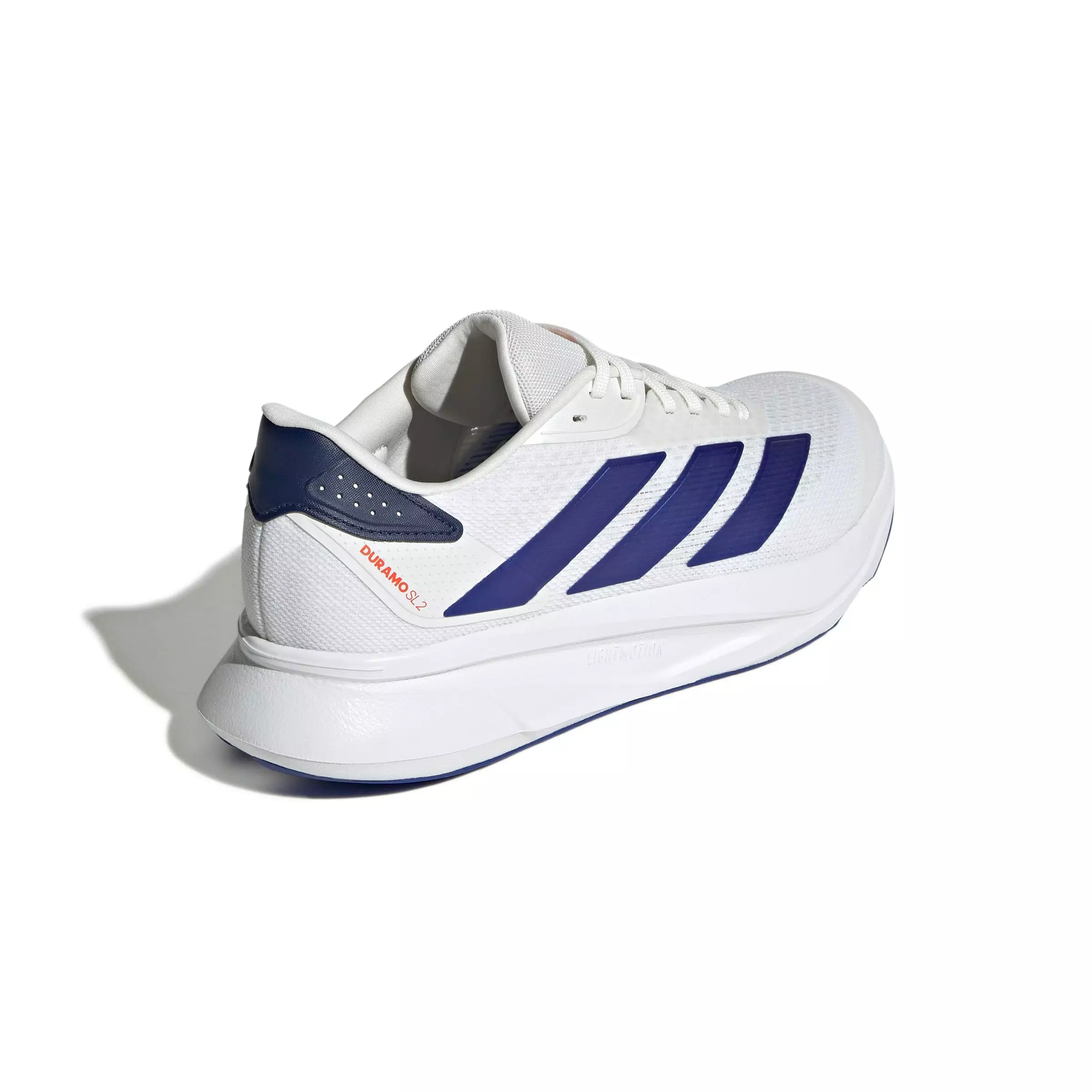 adidas Duramo SL 2 "Ftwr White/Lucid Blue/Dark Blue" Men's Running Shoe - WHITE/BLUE/DK BLUE