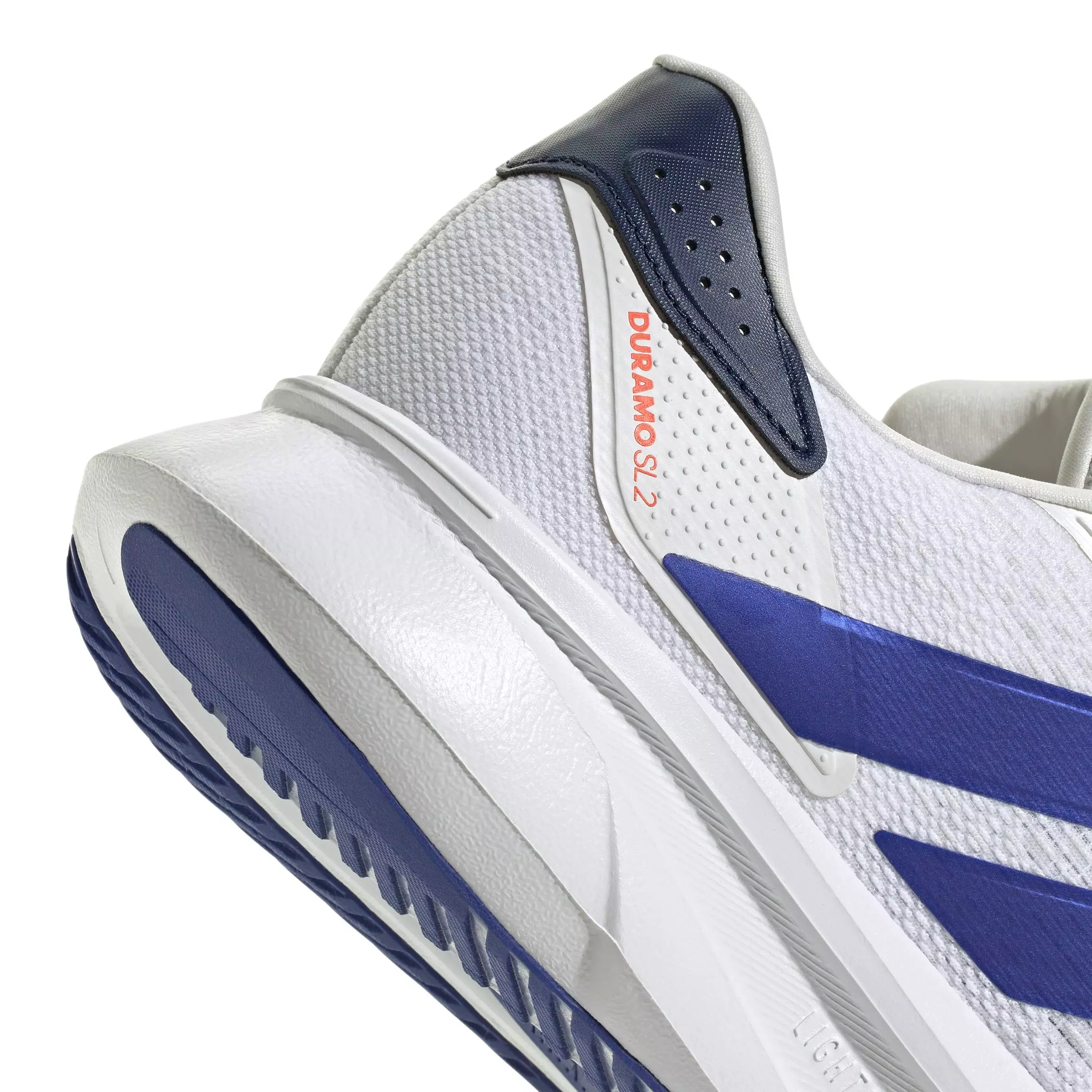 adidas Duramo SL 2 "Ftwr White/Lucid Blue/Dark Blue" Men's Running Shoe - WHITE/BLUE/DK BLUE