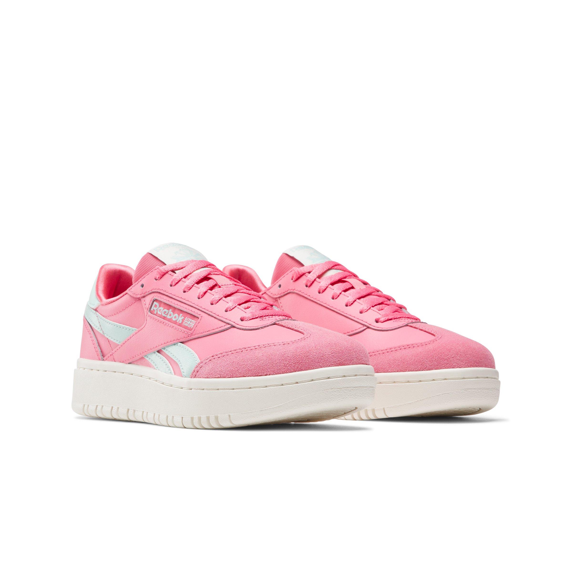 Reebok Campio XT Double Grade School Girls' "Pink/Light Blue/White" Shoe
