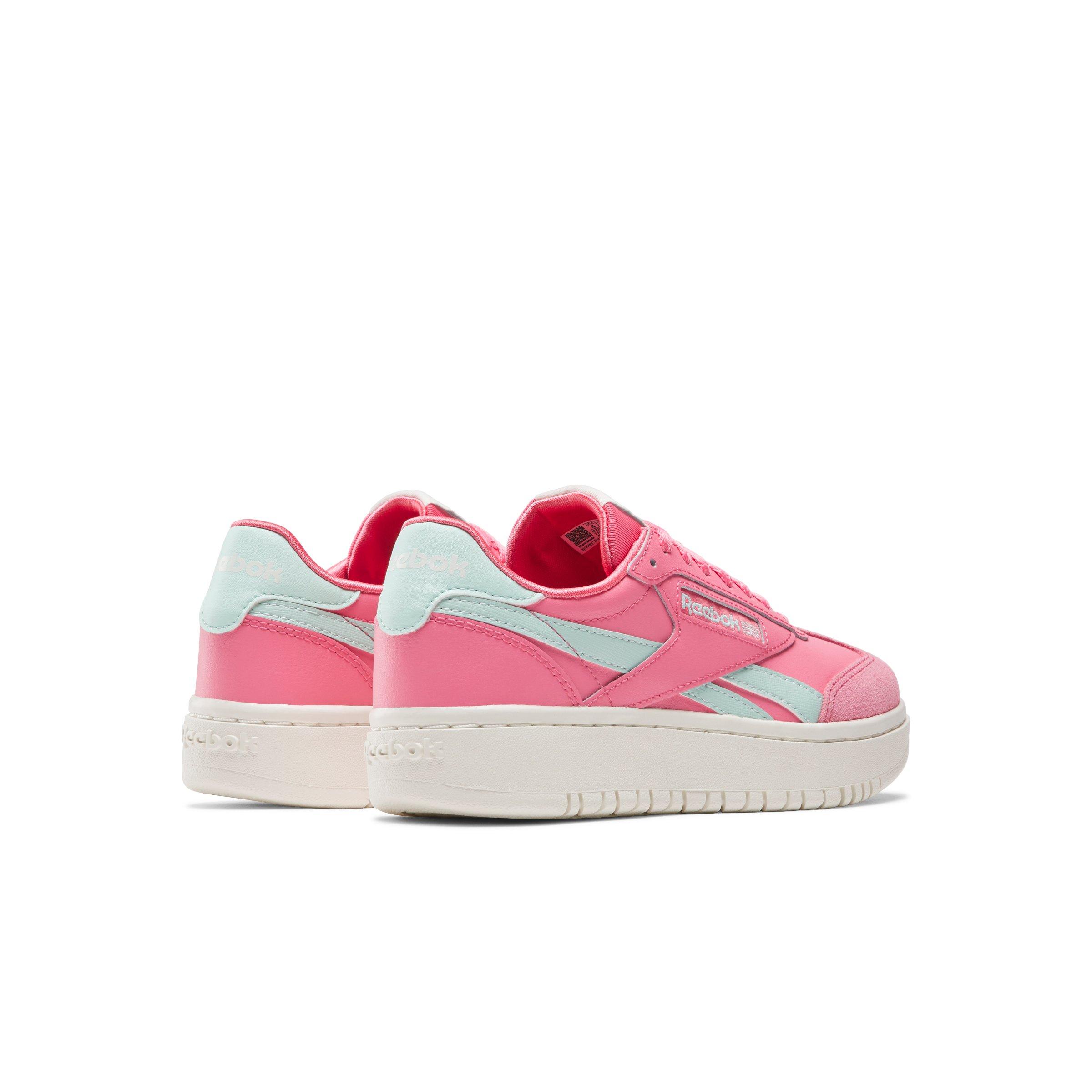 Reebok Campio XT Double Grade School Girls' "Pink/Light Blue/White" Shoe