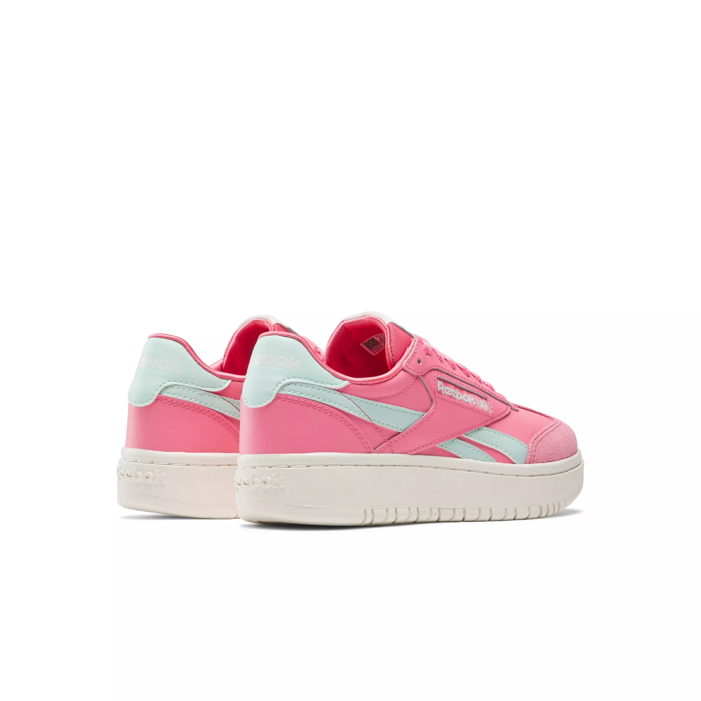 Reebok Campio XT Double "Pink/Light Blue/White" Grade School Girls' Shoe - PINK/LT BLUE/WHITE