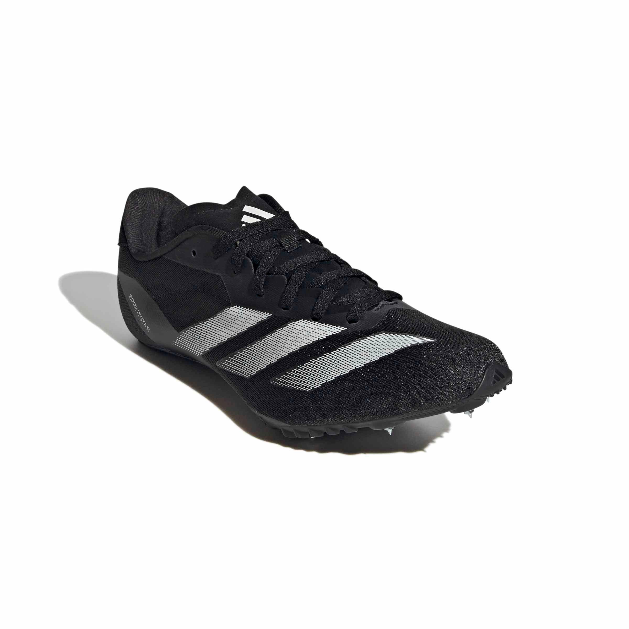 adidas Adizero Sprintstar "Core Black/Zero Metallic/Ftwr White" Men's Track Spike - BLACK/ZERO/WHITE Thumbnail View 3