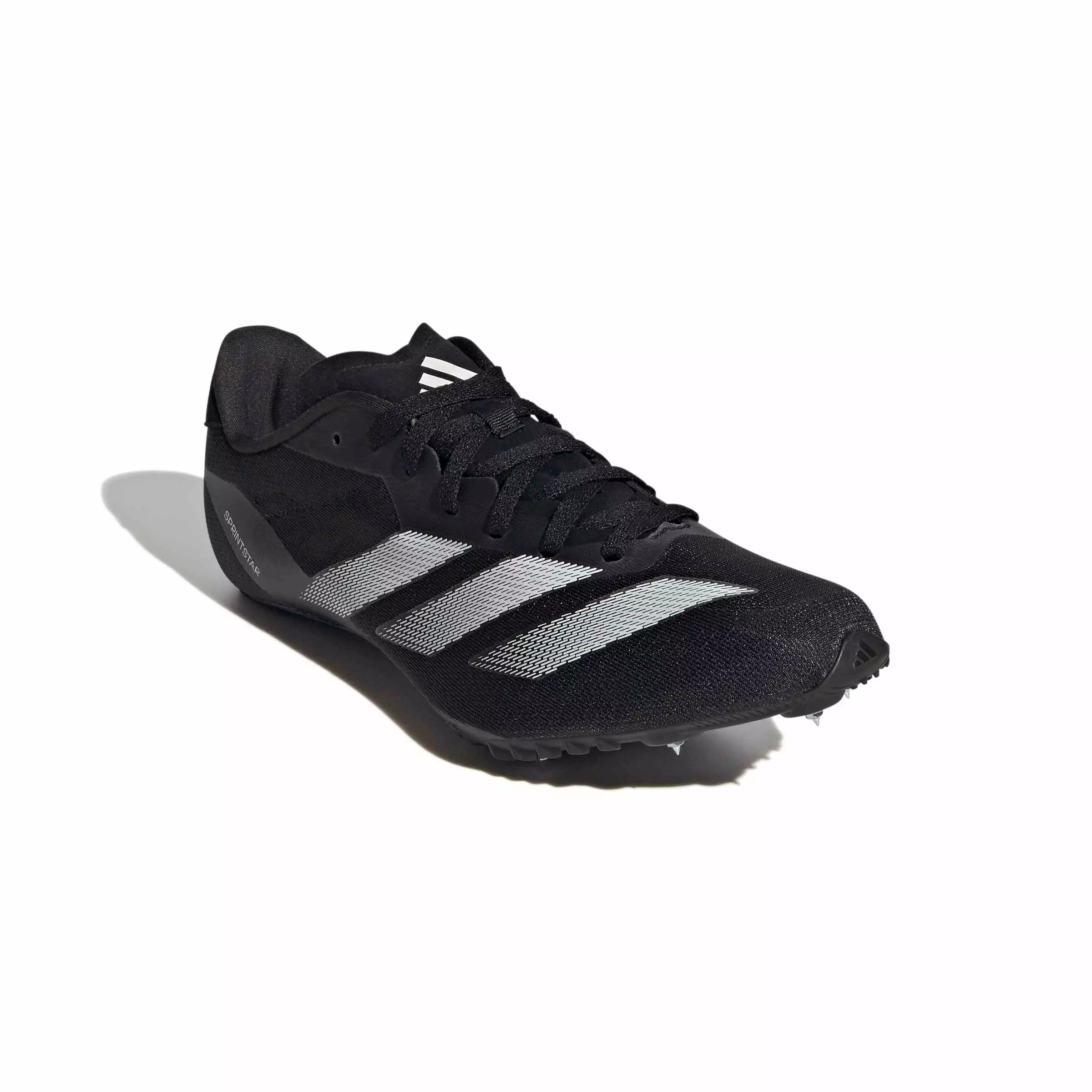 adidas Adizero Sprintstar "Core Black/Zero Metallic/Ftwr White" Men's Track Spike - BLACK/ZERO/WHITE