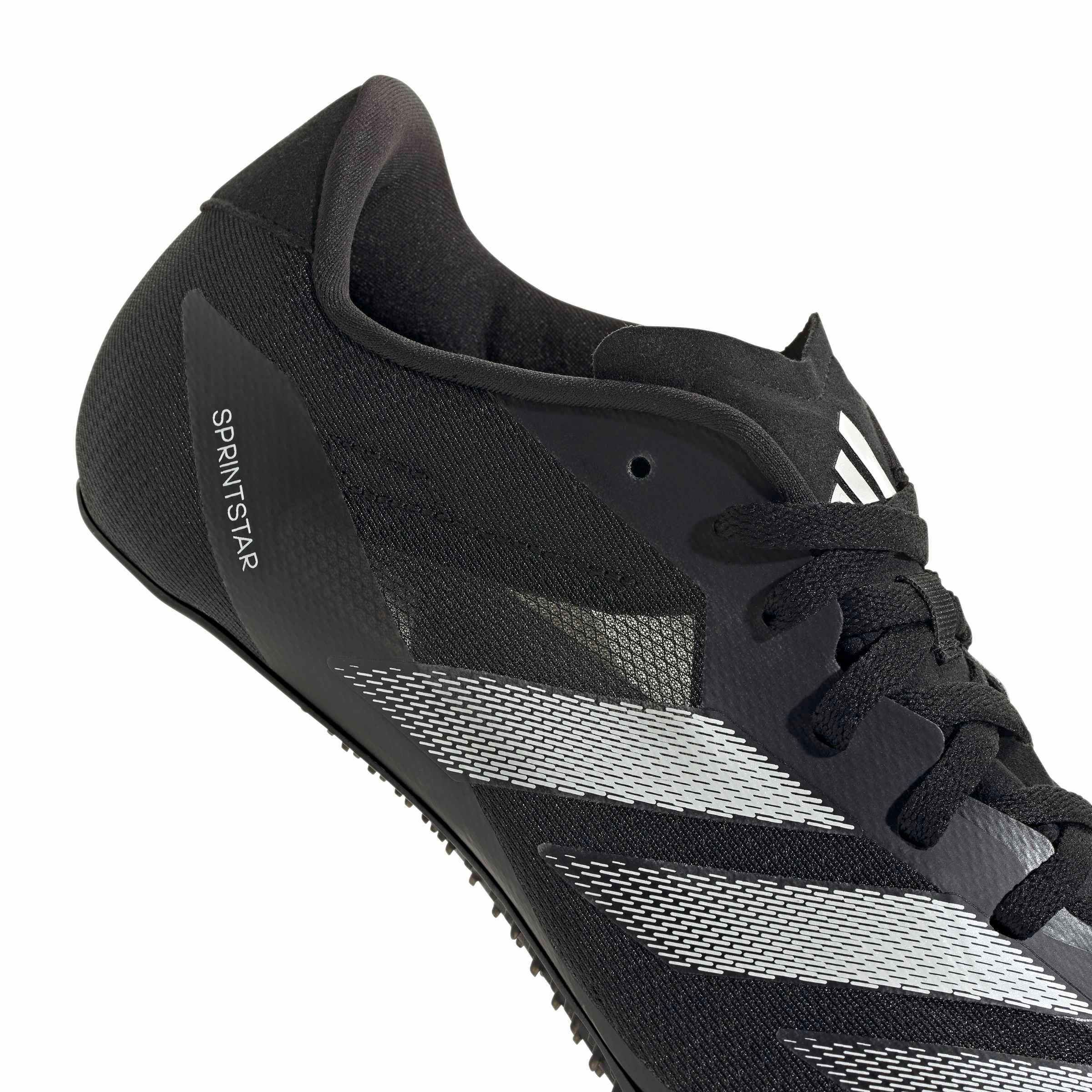 adidas Adizero Sprintstar "Core Black/Zero Metallic/Ftwr White" Men's Track Spike - BLACK/ZERO/WHITE Thumbnail View 8