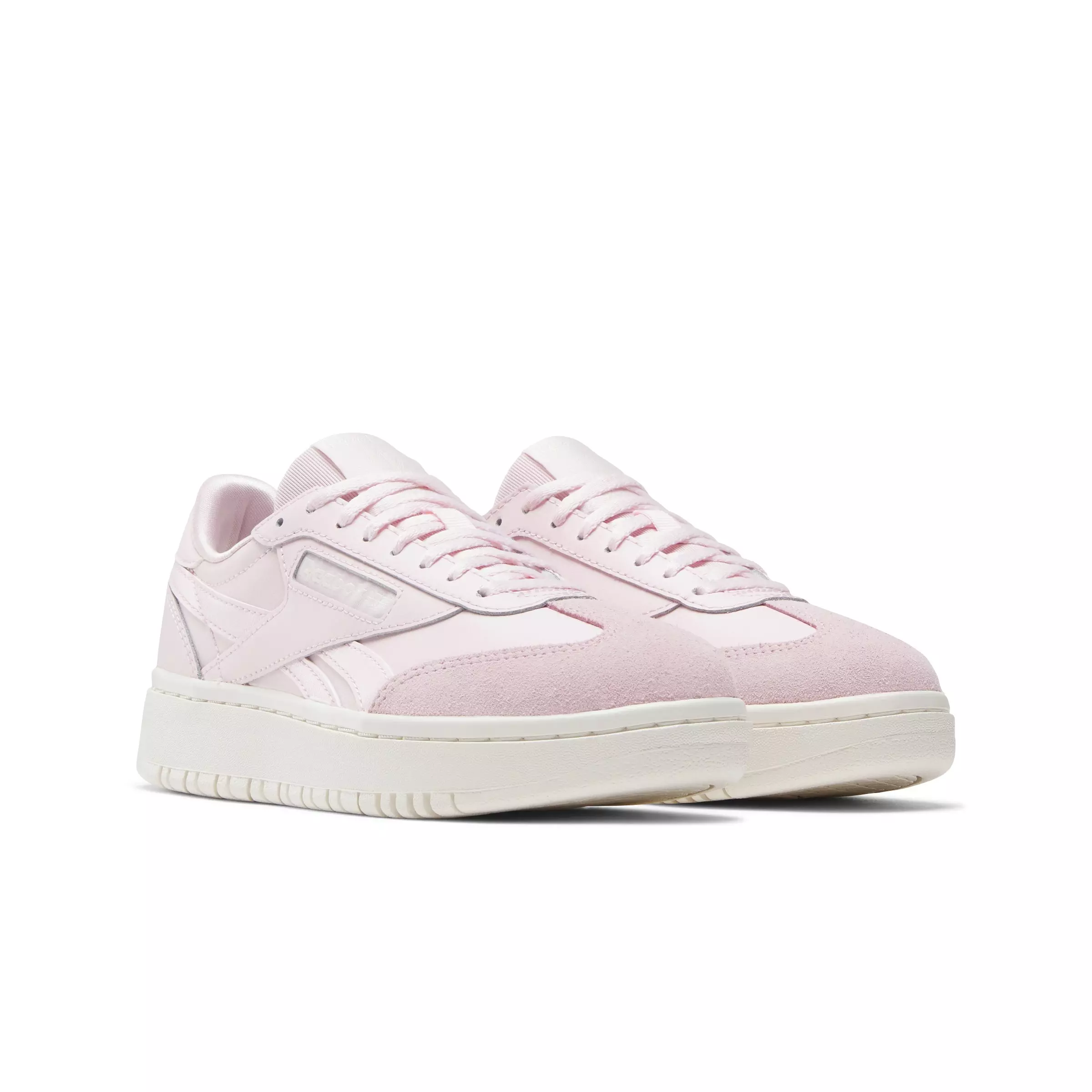 Reebok Campio XT Double "Light Pink/White" Grade School Girls' Shoe - LT PINK/WHITE