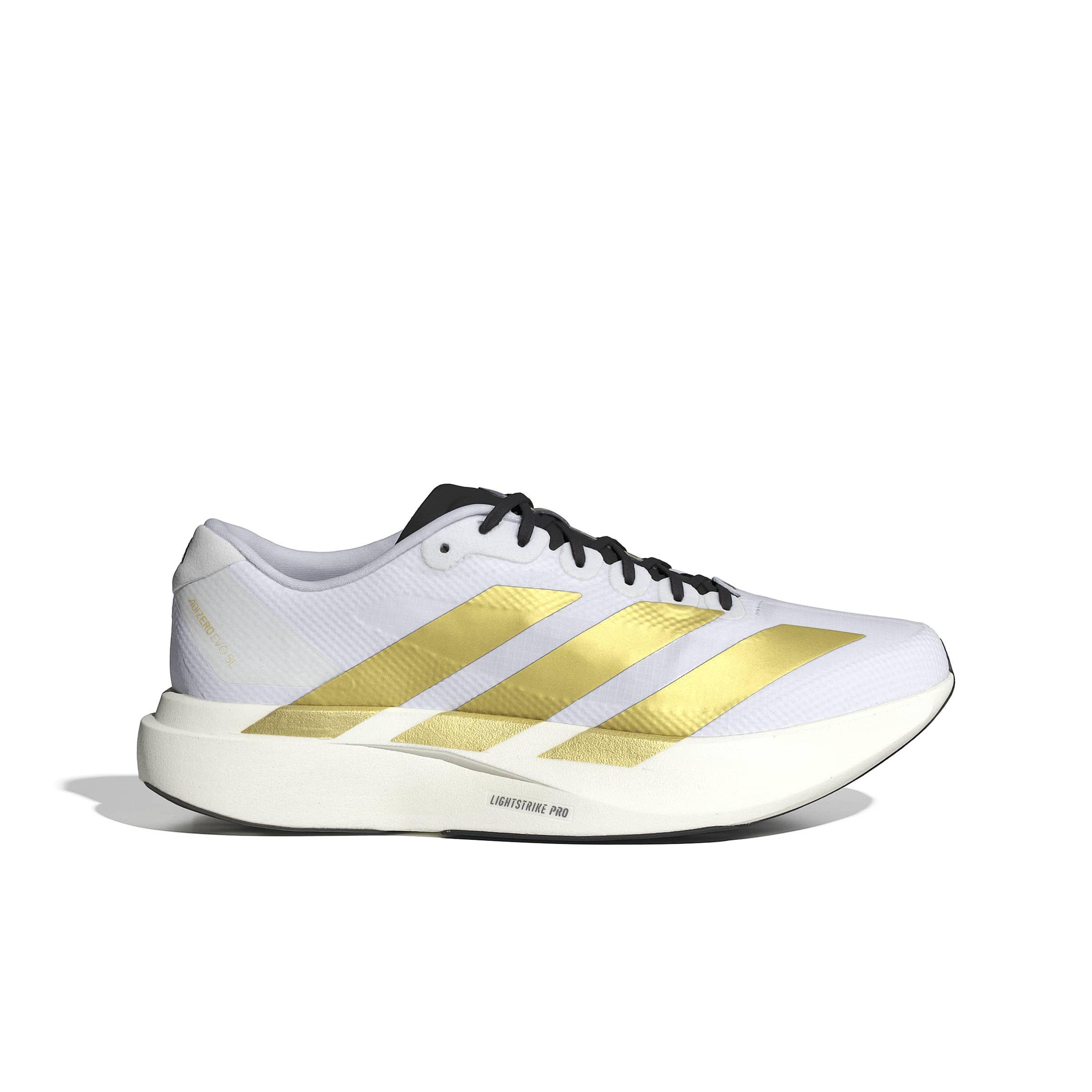 Adidas Men\'s White and Gold Running Shoes Men main image 2