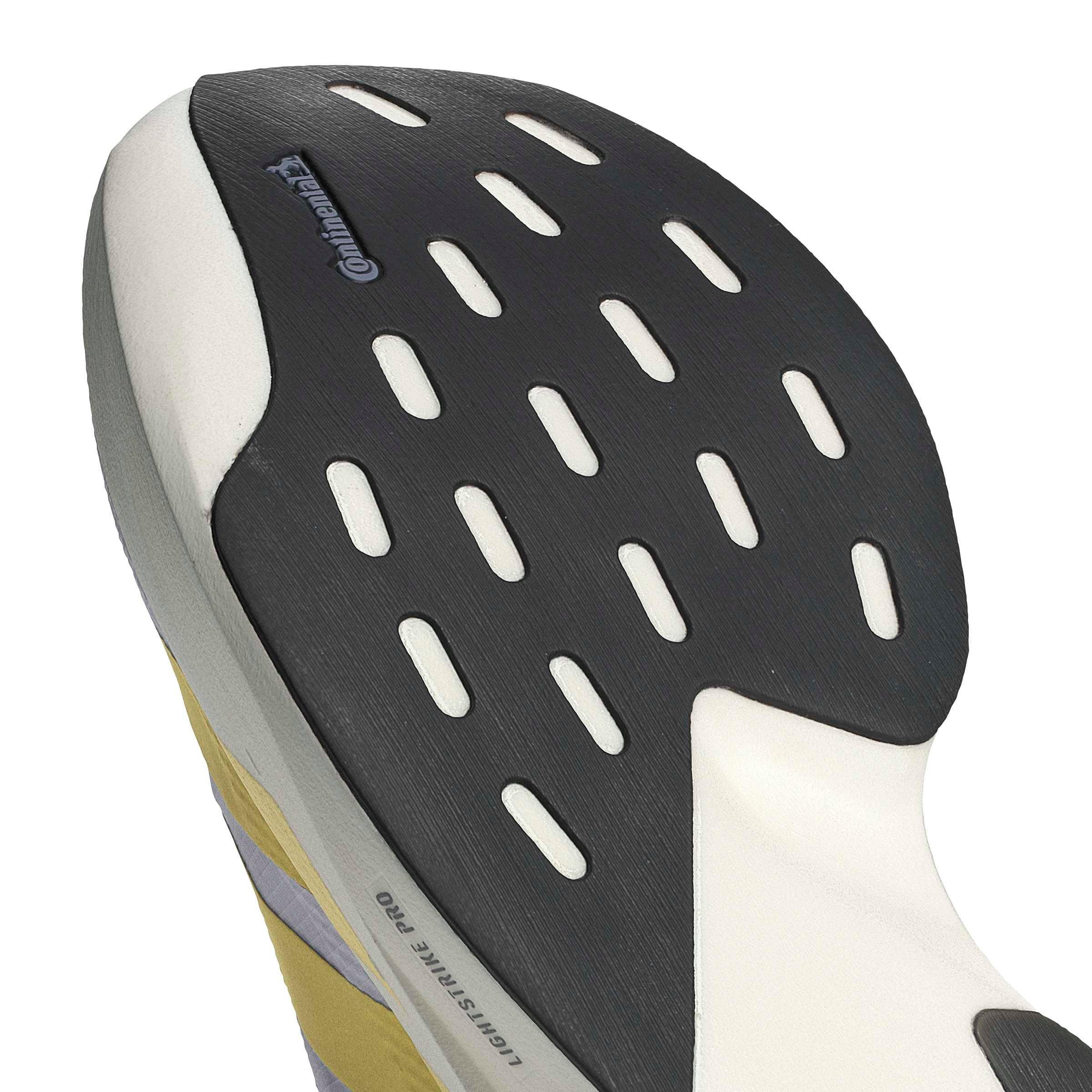 adidas Adizero EVO SL "Ftwr White/Matte Gold/Core Black" Men's Running Shoe - WHITE/GOLD/BLACK Thumbnail View 8