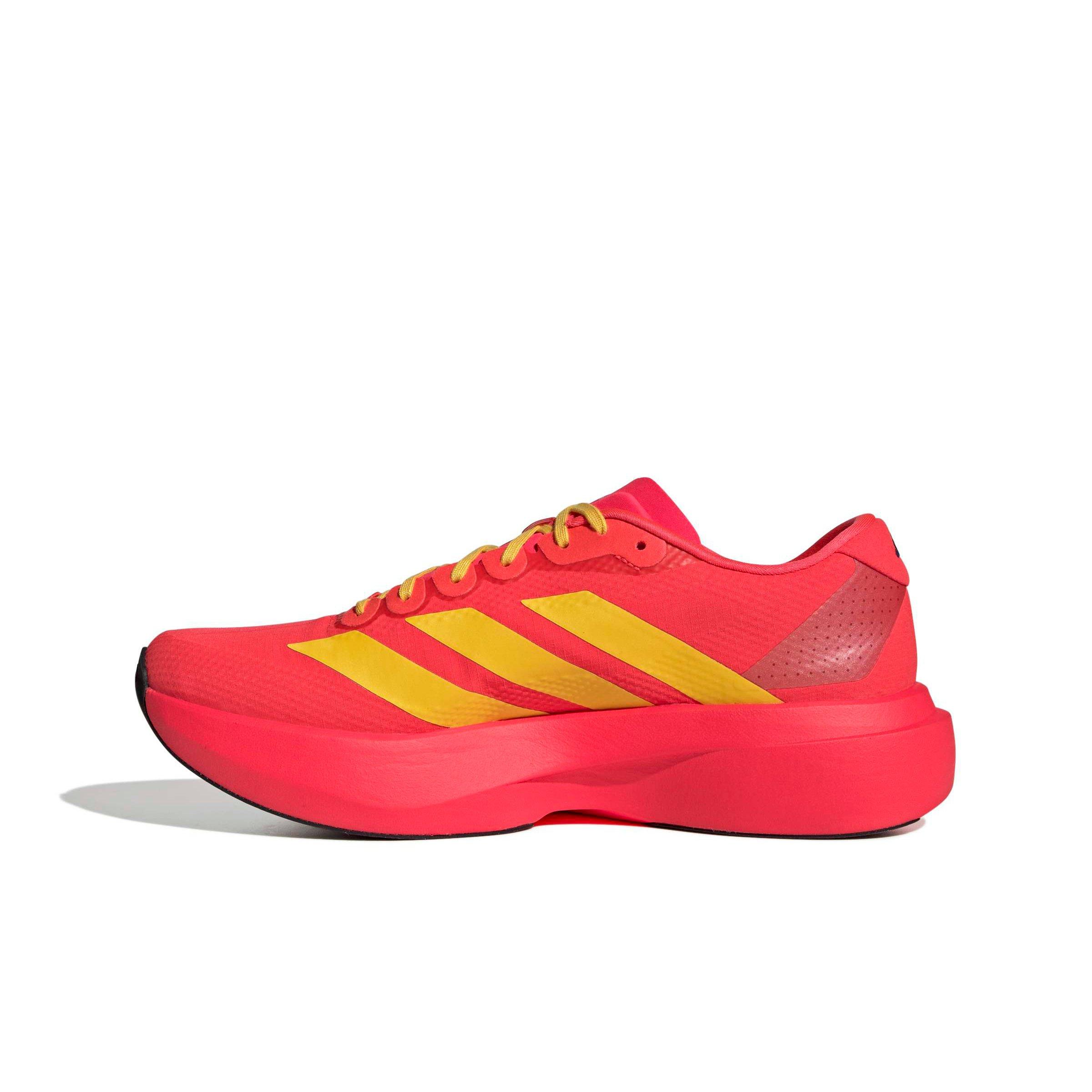 adidas Adizero EVO SL "Lucid Red/Bold Gold/Semi Lucid Blue" Men's Running Shoe - RED/GOLD/BLUE Thumbnail View 2