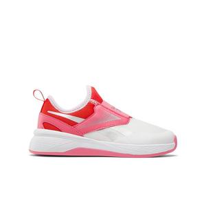 Reebok Nano Play Slip-On "White/Pink/Light Red" Preschool Girls' Shoe