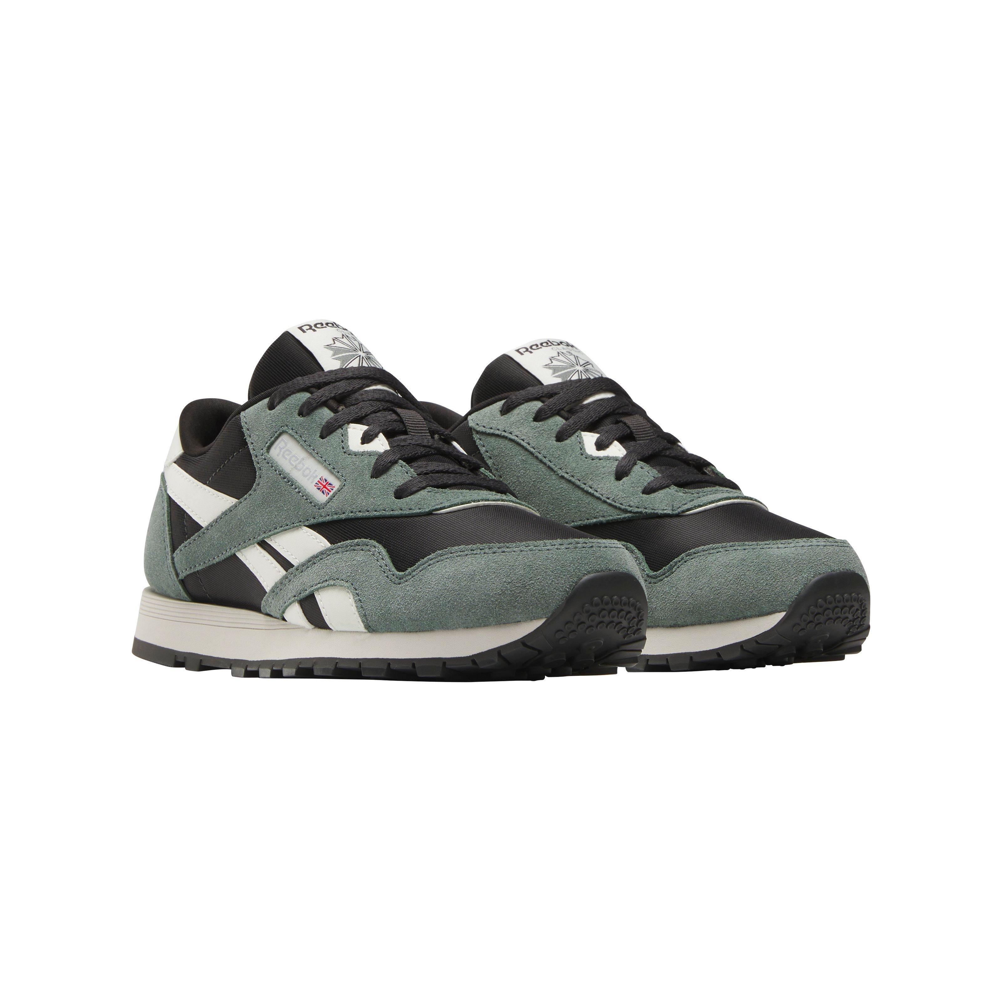 Reebok CL Nylon Preschool Boys' "Grey/Black/White" Shoe