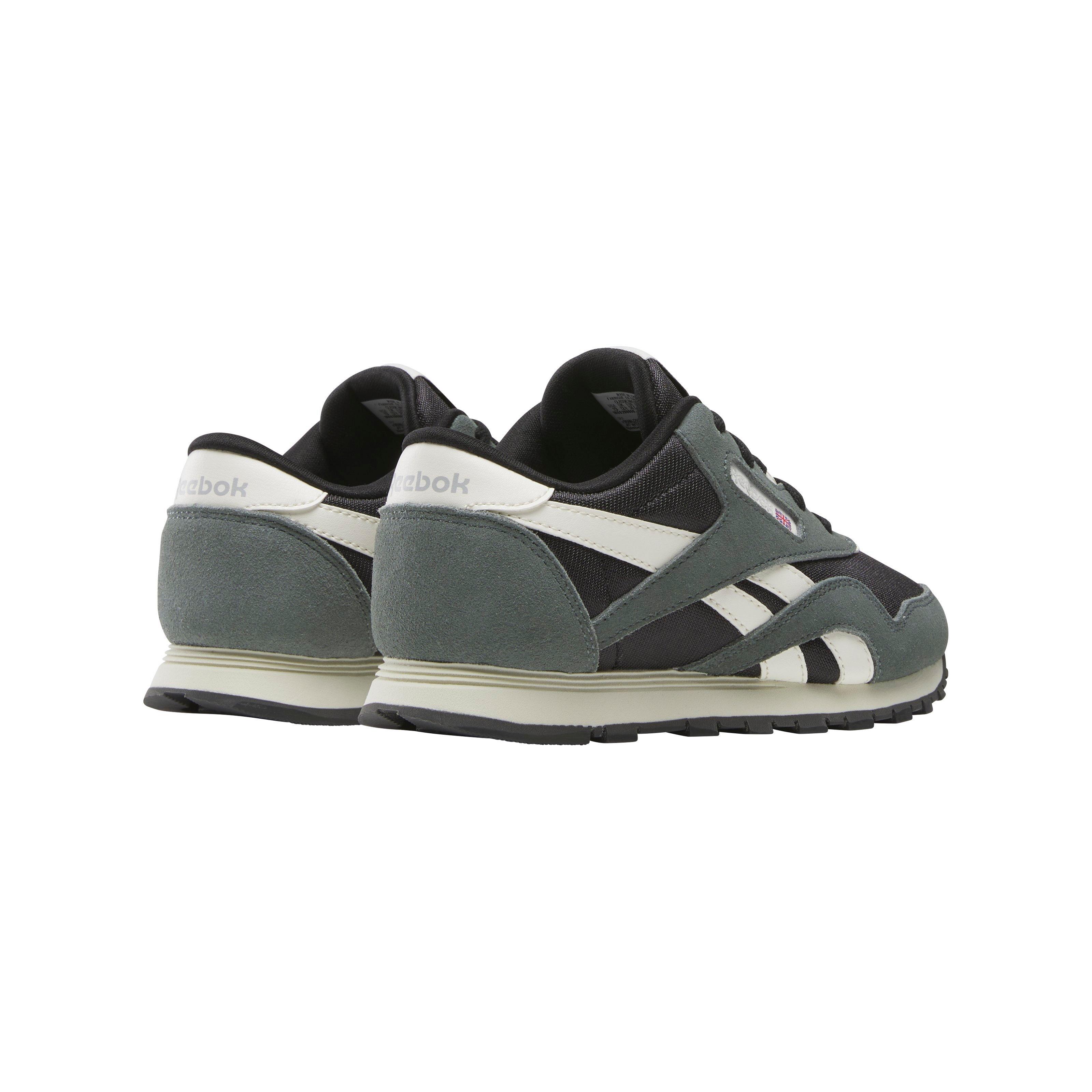 Reebok CL Nylon Preschool Boys' "Grey/Black/White" Shoe