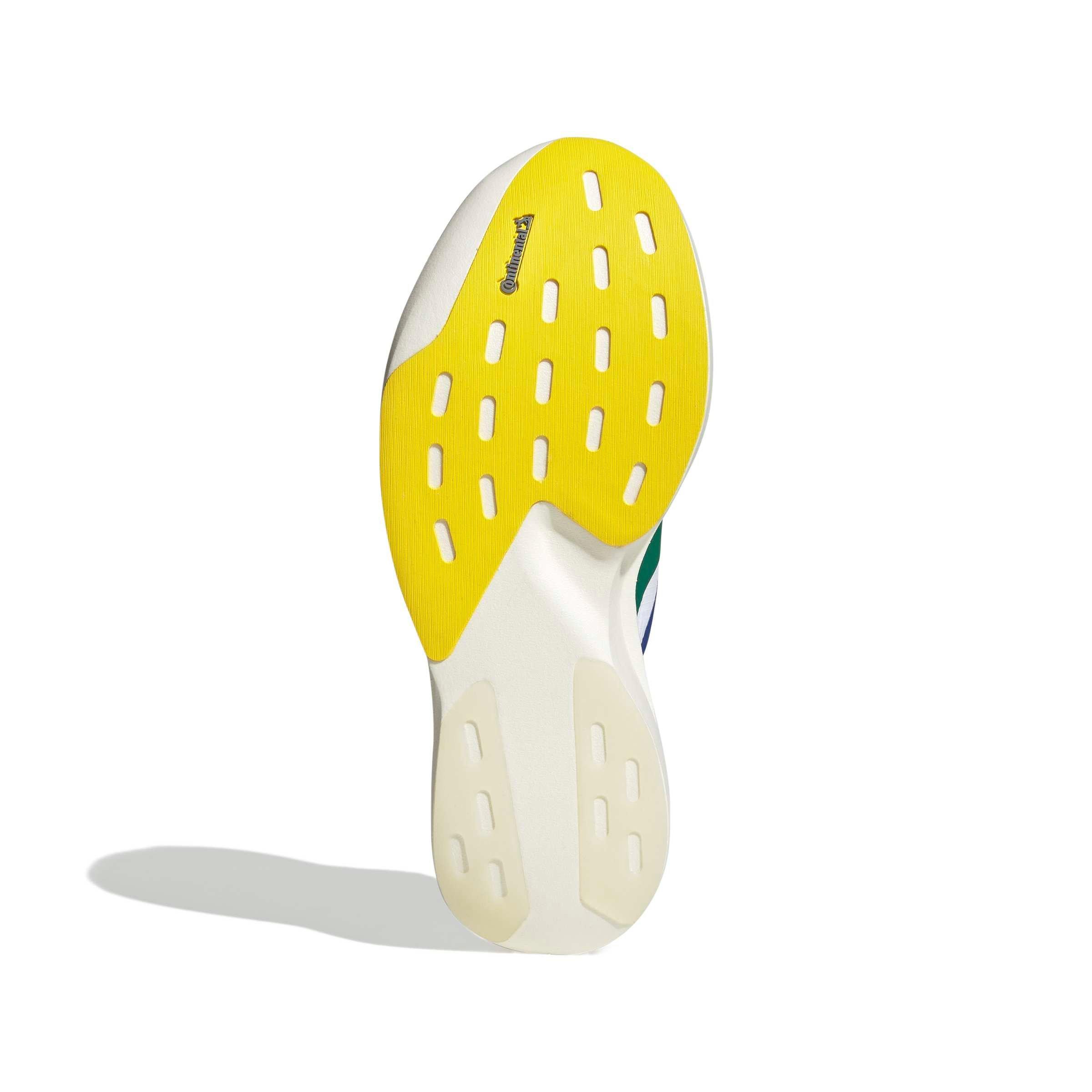 adidas Adizero EVO SL "Yellow/Team Royal Blue/Iron Metallic" Men's Running Shoe - YELLOW/ROYAL/IRON Thumbnail View 6