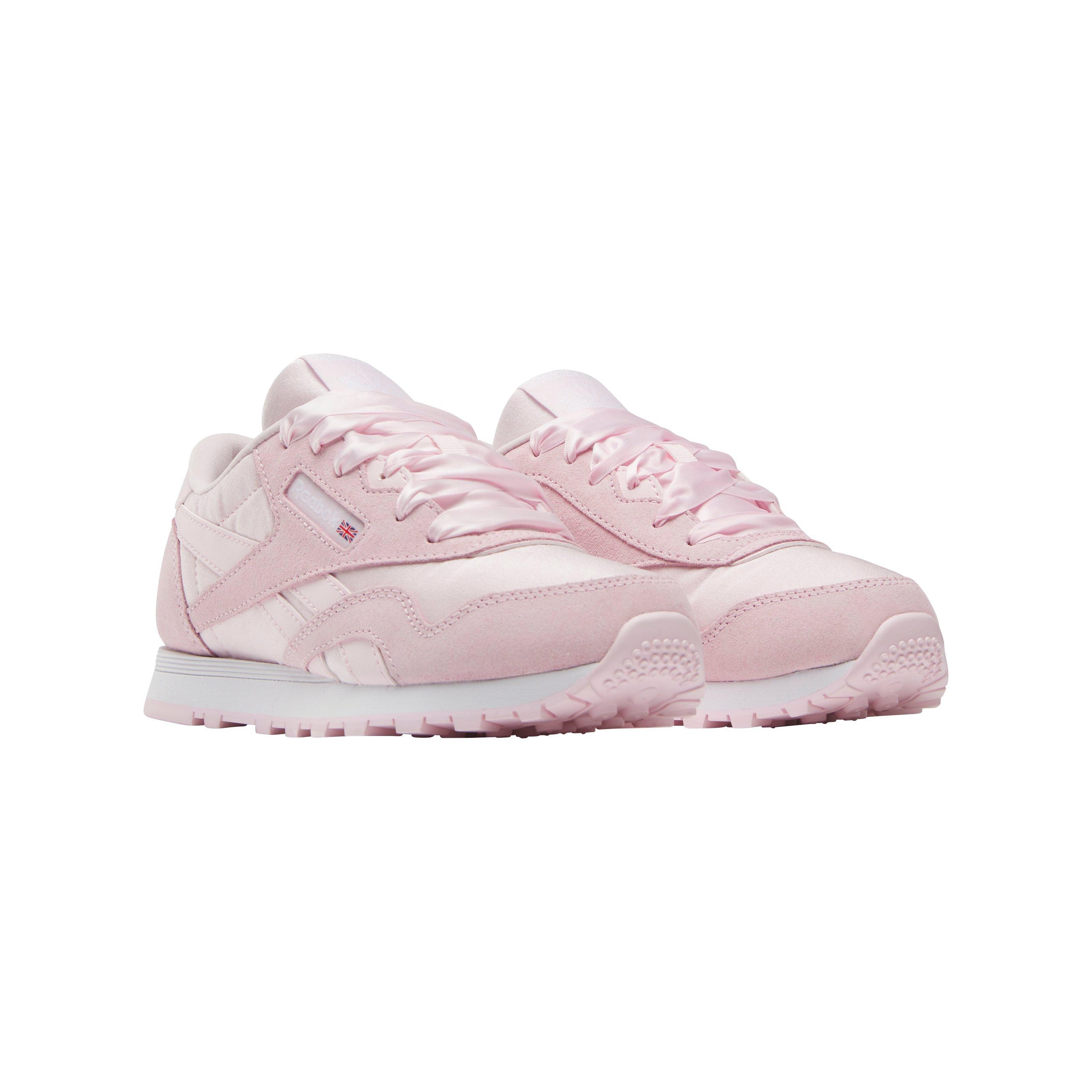Reebok Classic Nylon Preschool Girls' "Pink/White" Shoe