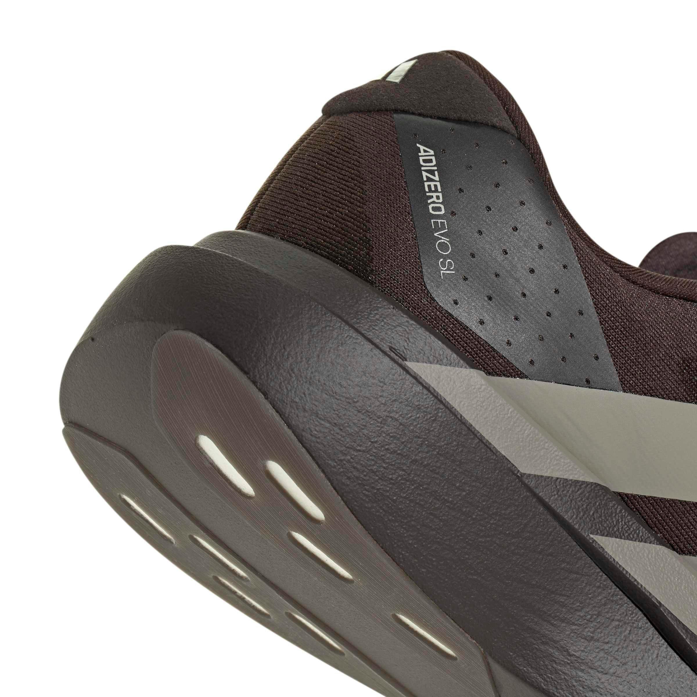 adidas Adizero EVO SL "Aurora Coffee/Putty Beige/Wonder Alumina" Men's Running Shoe - COFFEE/BEIGE/ALUMINA Thumbnail View 8