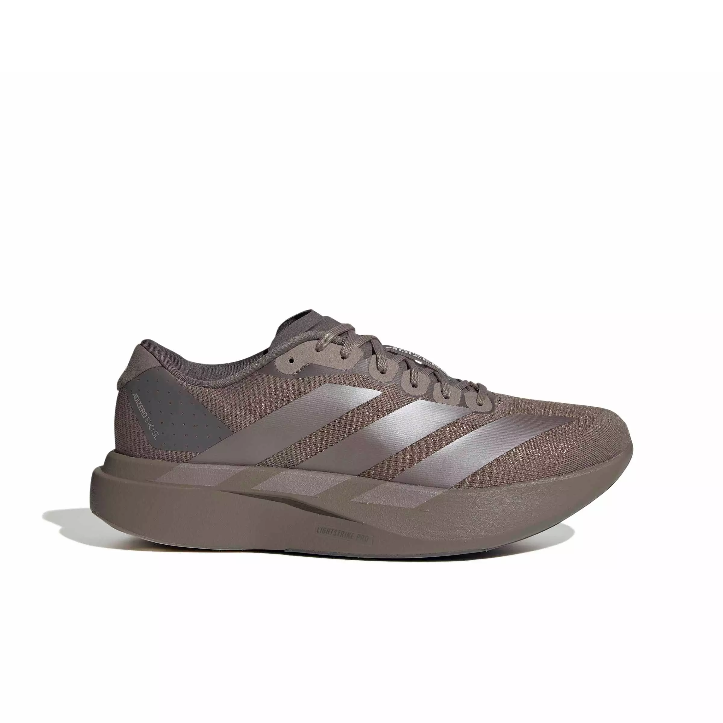 adidas Adizero EVO SL "Charcoal/Coffee Metallic/Aurora Black" Men's Running Shoe - CHARCOAL/COFFEE/BLACK