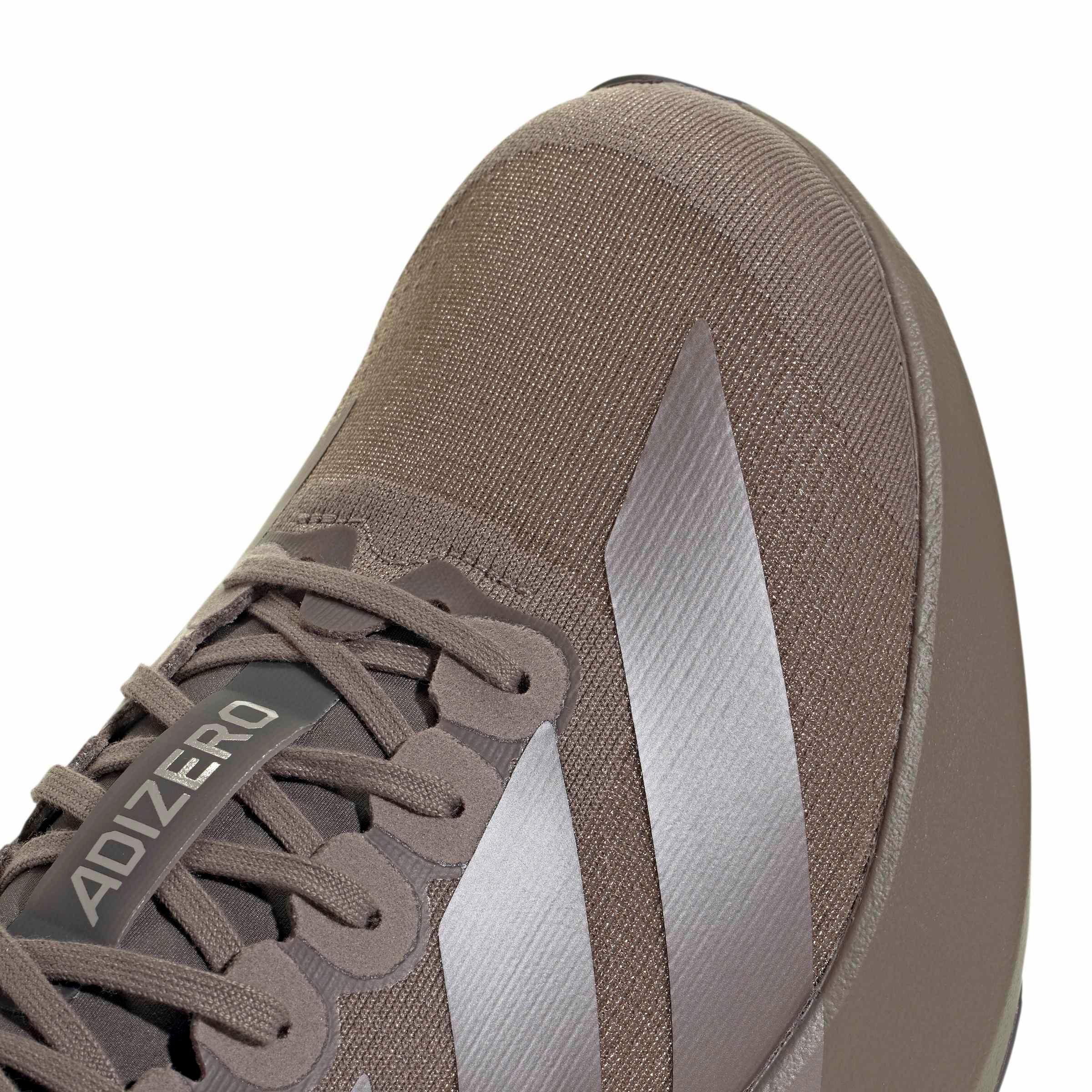 adidas Adizero EVO SL "Charcoal/Coffee Metallic/Aurora Black" Men's Running Shoe - CHARCOAL/COFFEE/BLACK Thumbnail View 7