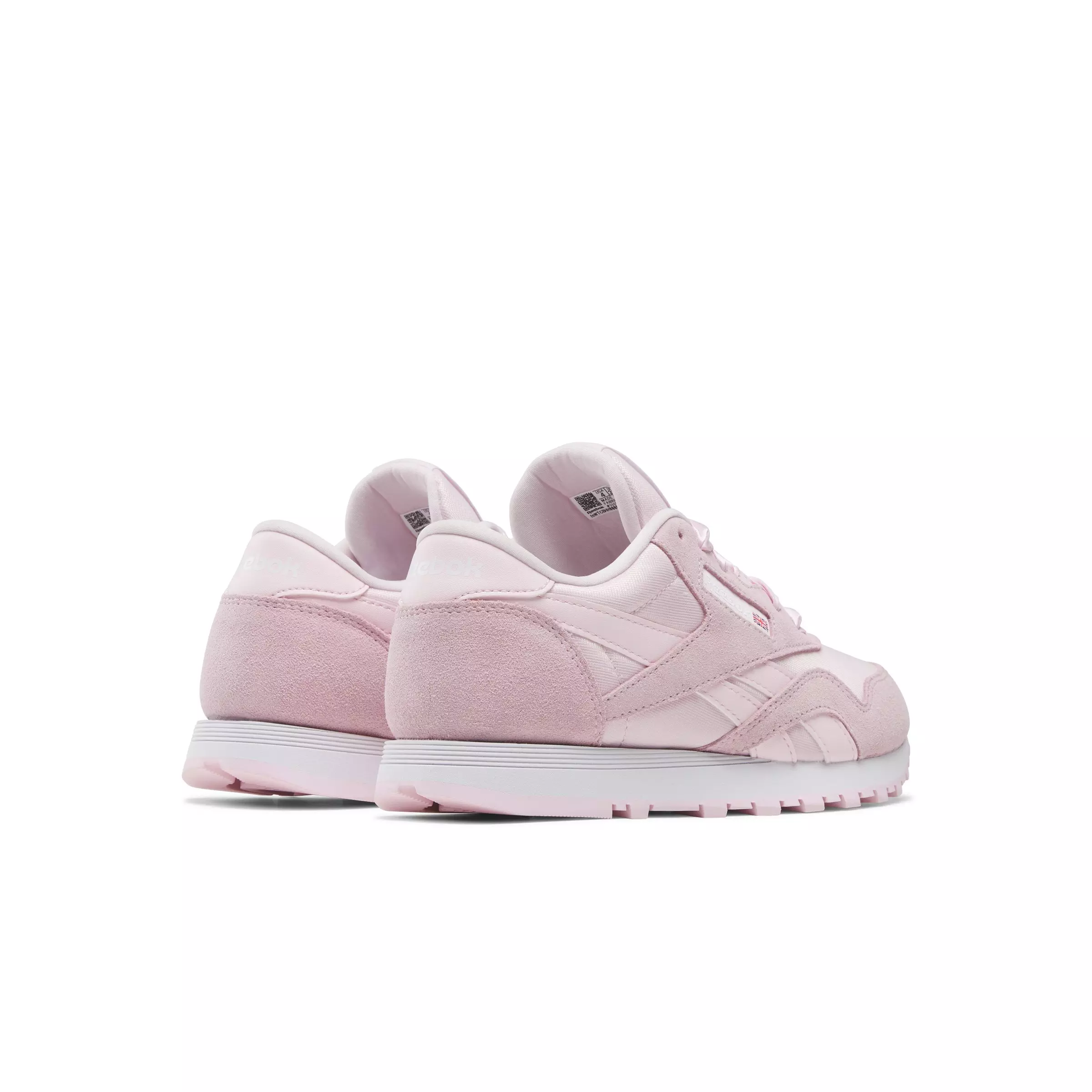Reebok CL Nylon "Light Pink" Grade School Girls' Shoe - LT PINK