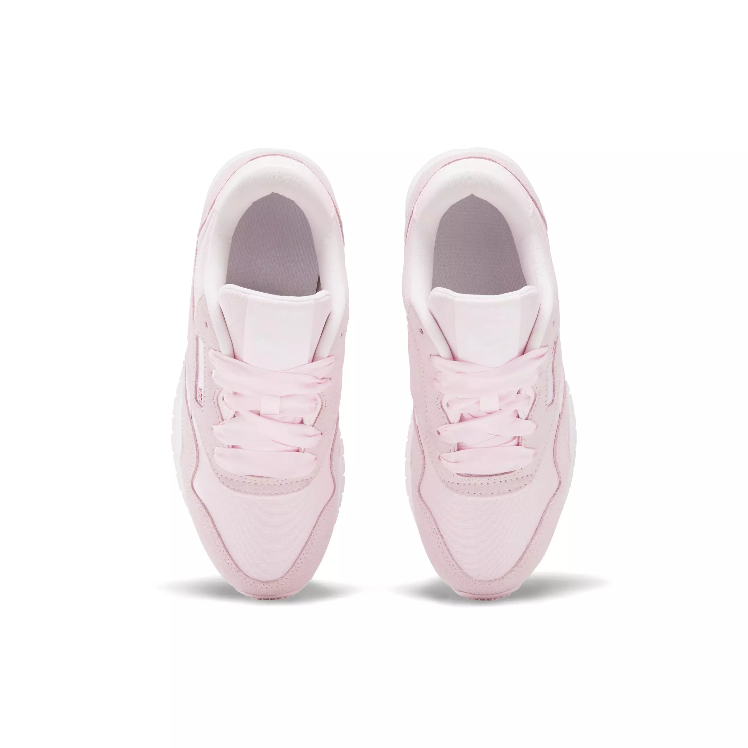 Reebok CL Nylon "Light Pink" Grade School Girls' Shoe - LT PINK